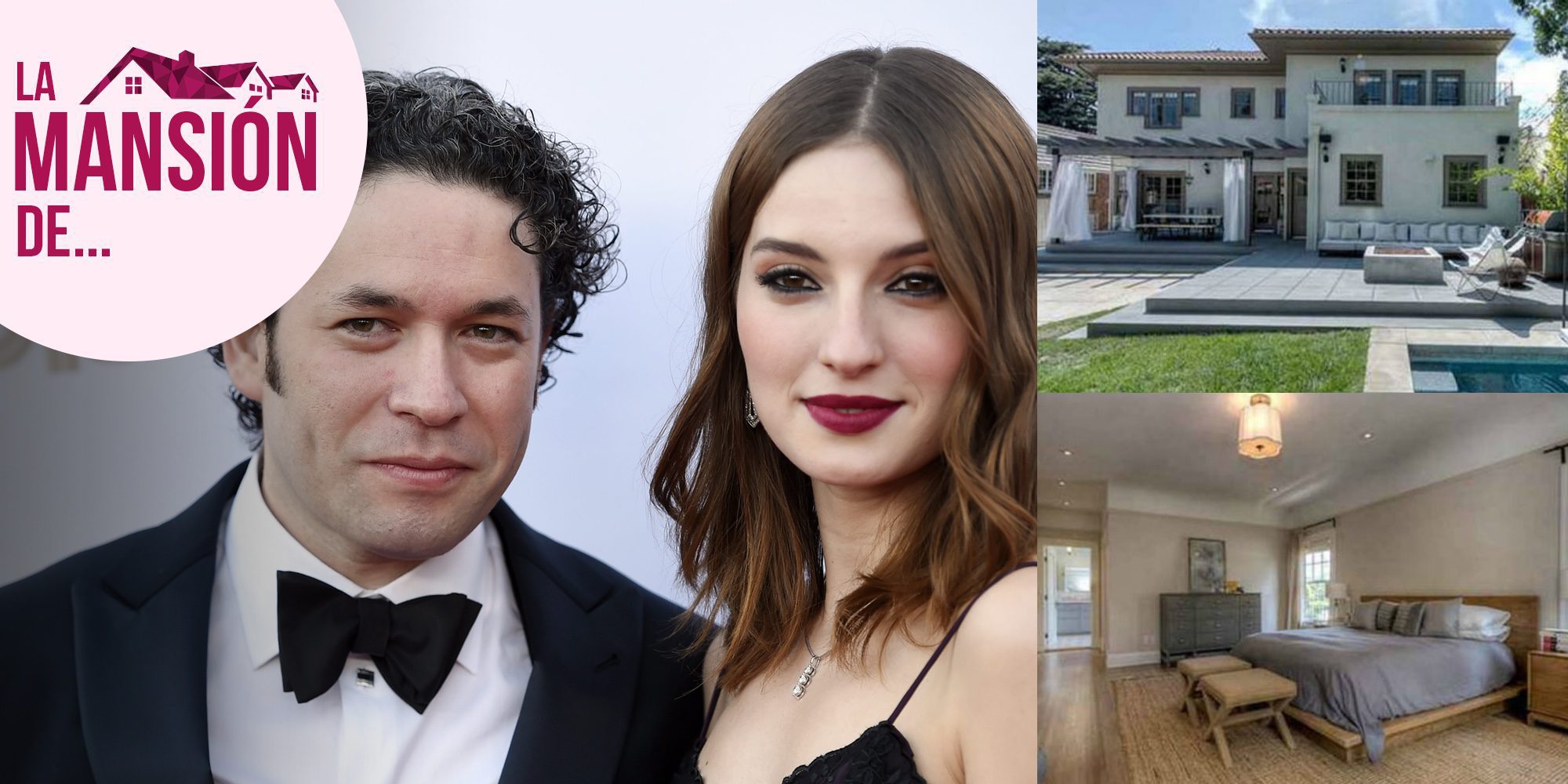 La espectacular mansión de Los Ángeles de Gustavo Dudamel, pareja de María Valverde