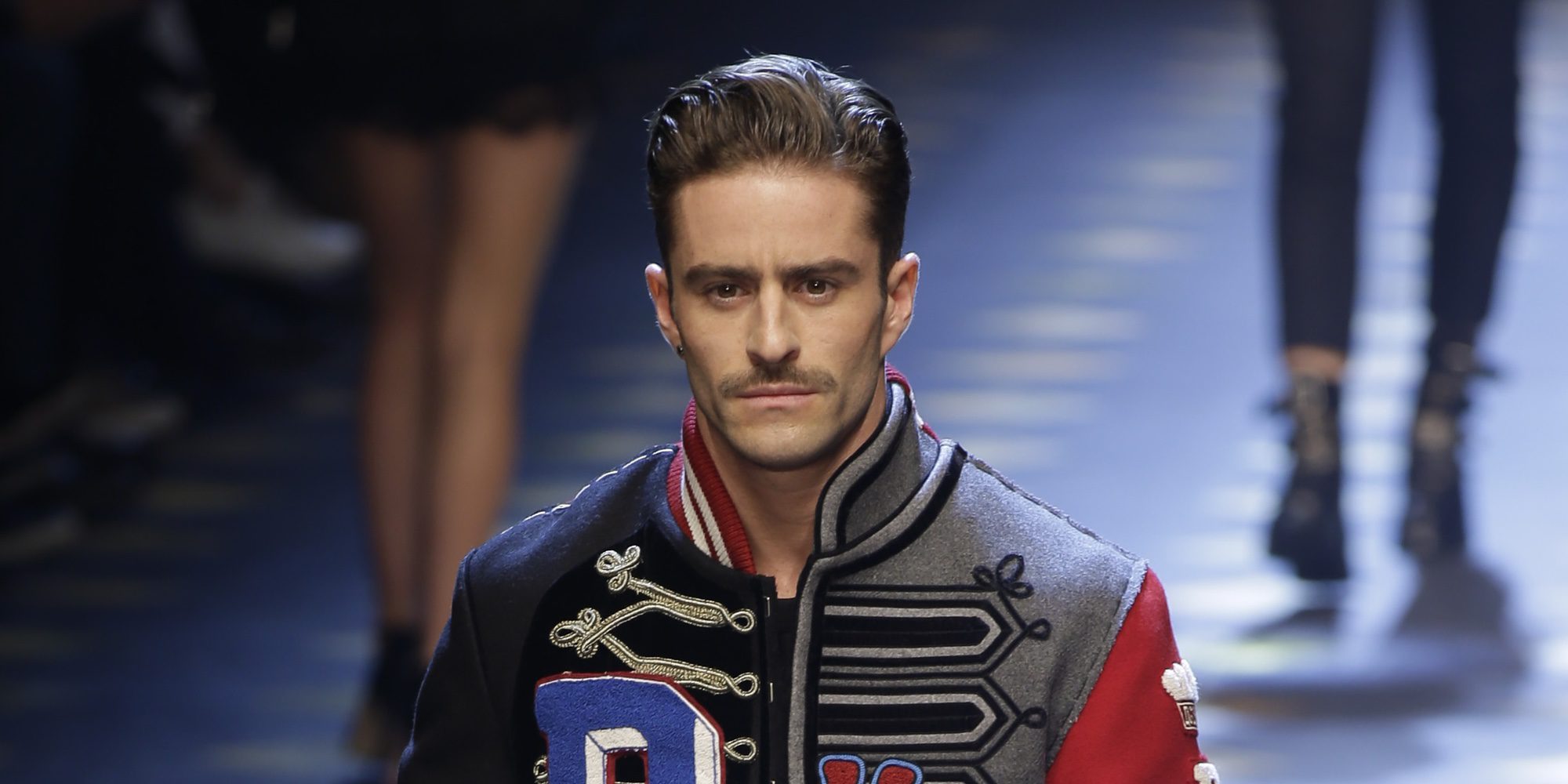 Pelayo Díaz, el influencer español sobre la pasarela de Dolce&Gabbana en Milán