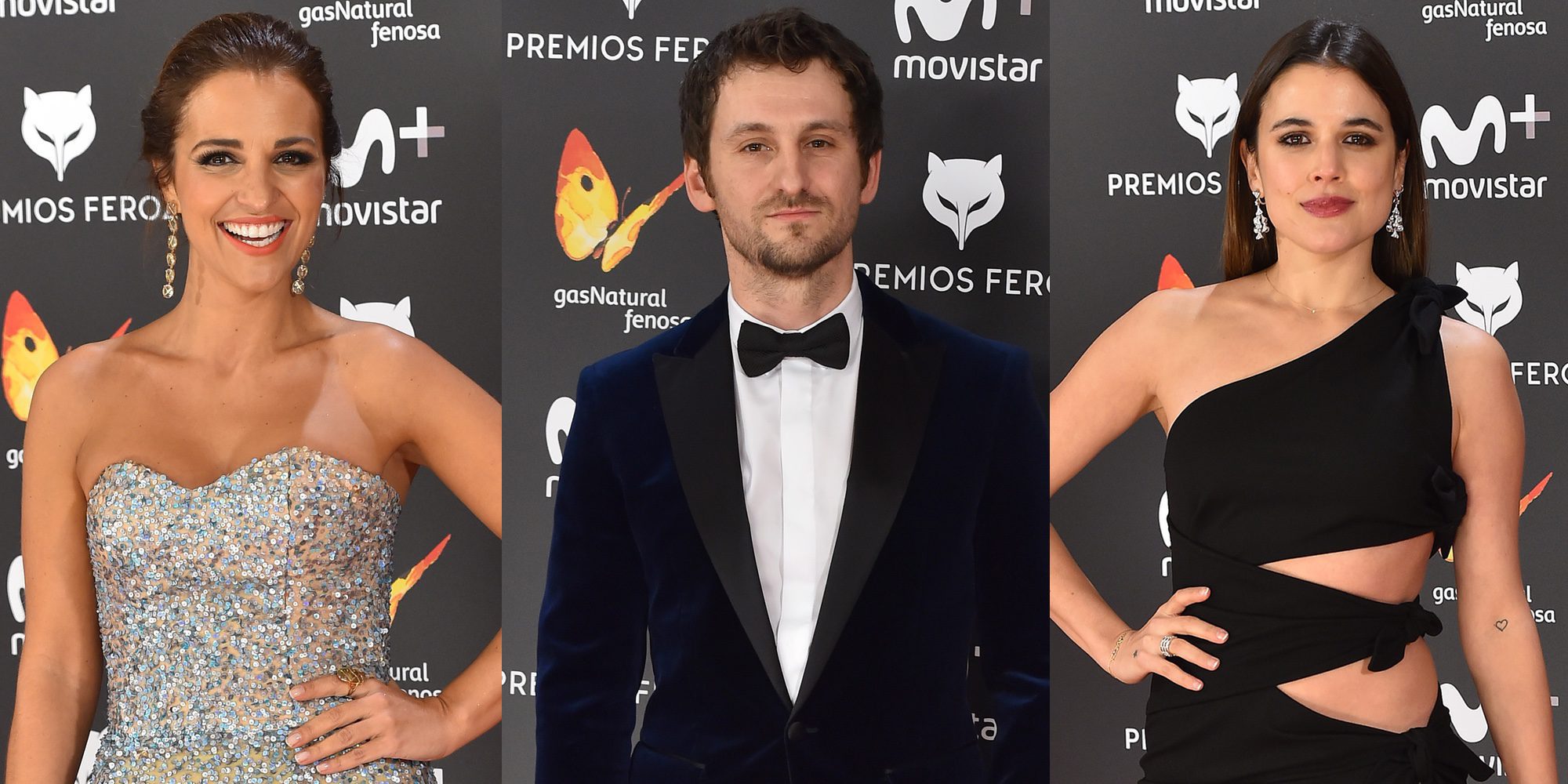 Paula Echevarría, Raúl Arévalo o Adriana Ugarte brillan en la alfombra roja de los Premios Feroz 2017