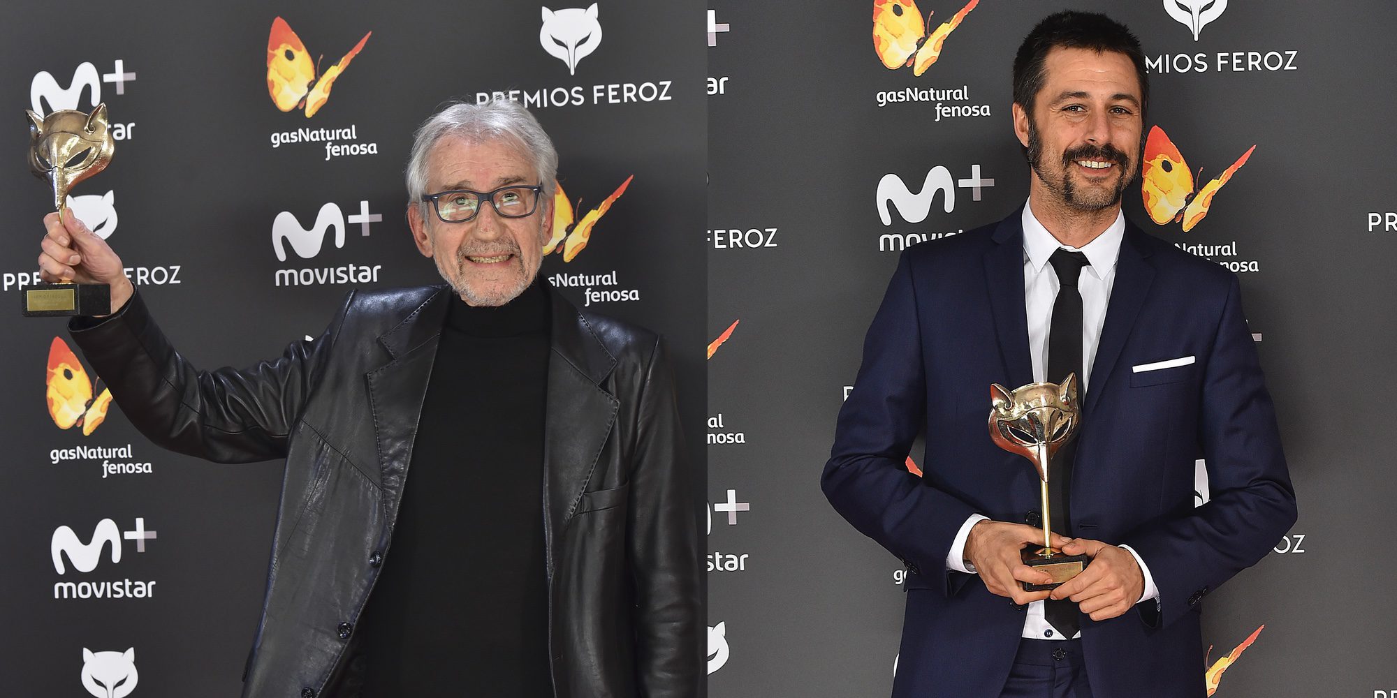 Un empate hace que José Sacristán y Hugo Silva se lleven el premio a Mejor actor de reparto de serie