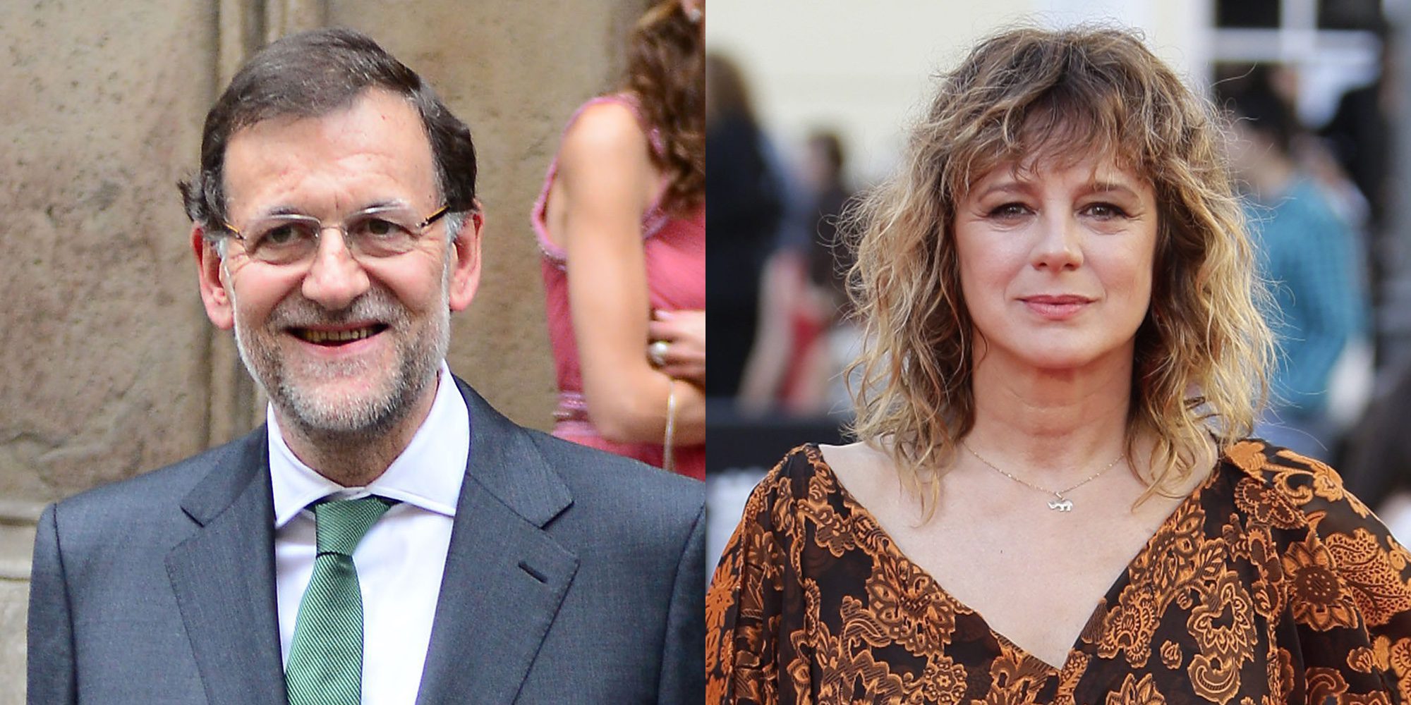 Emma Suárez lanza un mensaje a Mariano Rajoy: "Igual se siente identificado con 'El hombre de las mil caras'
