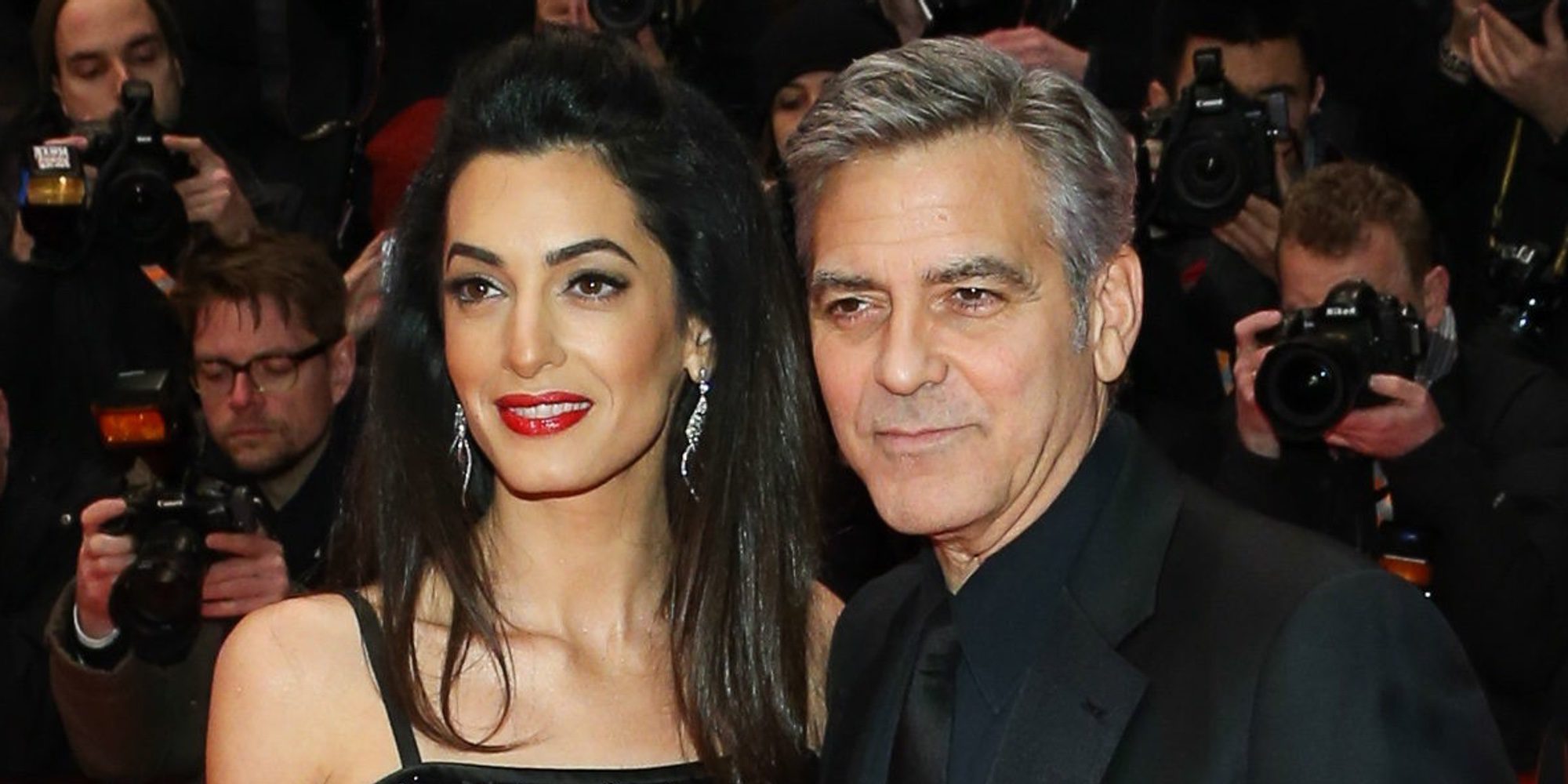 ¡Confirmado! George y Amal Clooney serán padres de gemelos en junio