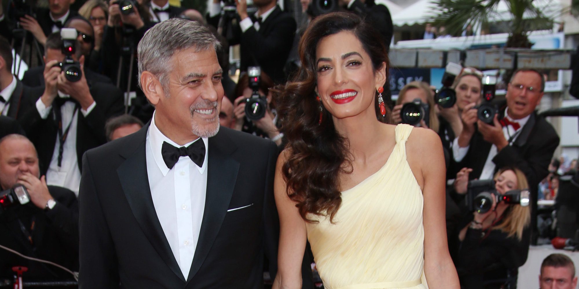 Una inocente indiscreción revela oficialmente el sexo de los gemelos que esperan George Clooney y Amal Alamuddin