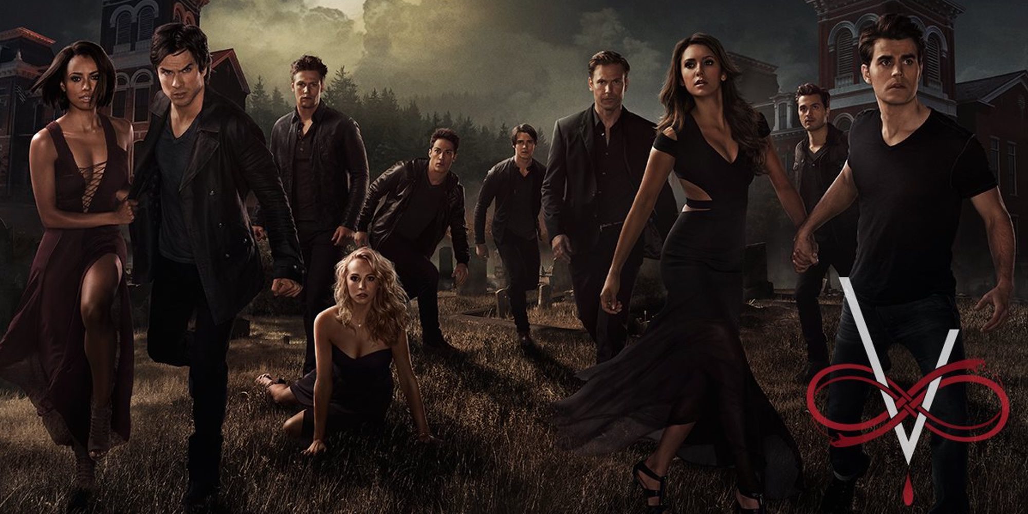 Nina Dobrev y el elenco de 'The Vampire Diaries' se despiden en las redes sociales