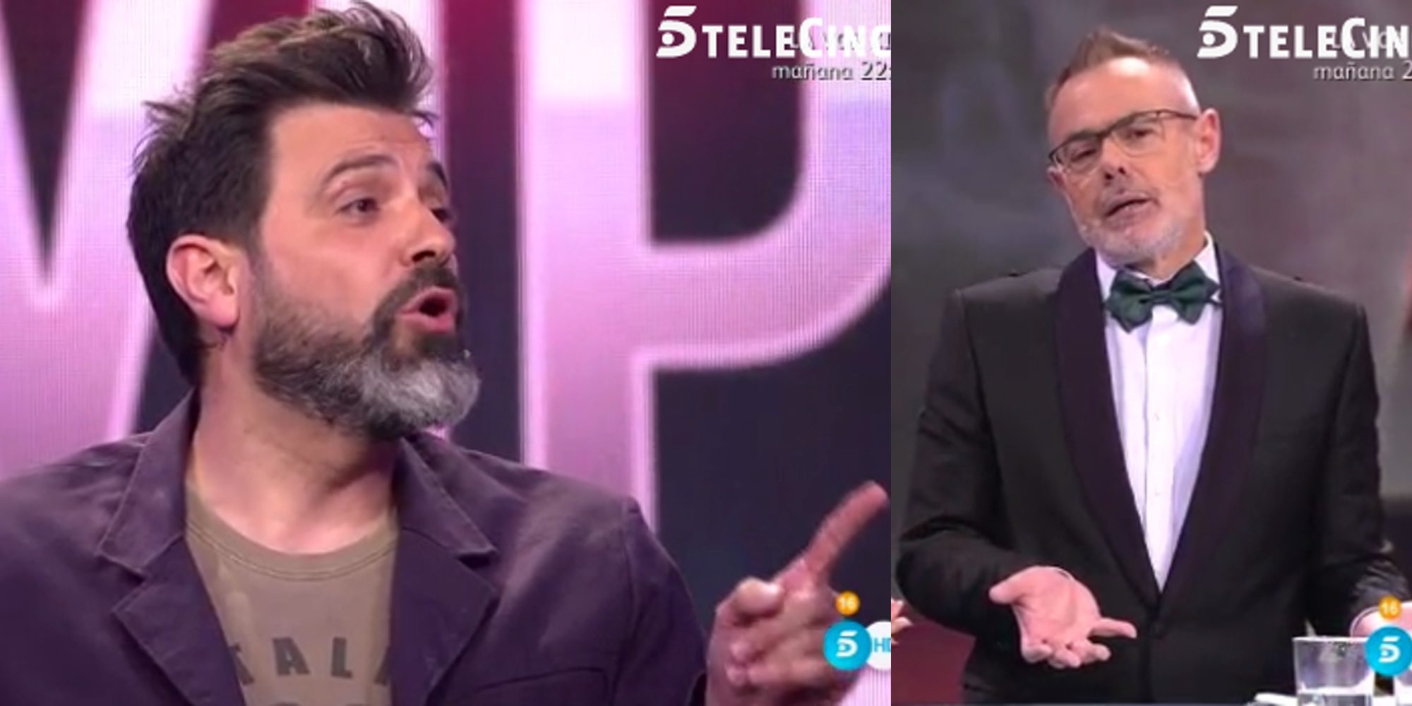 El rifirrafe de Jordi González con el marido de Irma Soriano en 'GHVIP5': "Estás mintiendo"
