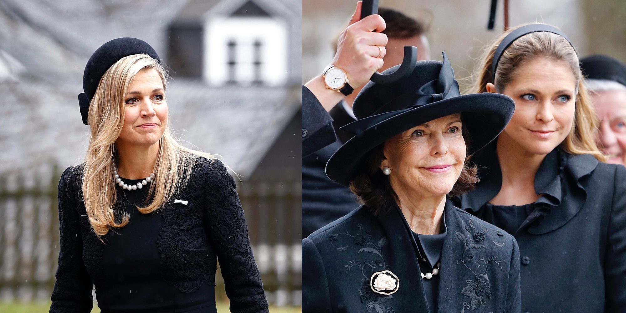 Máxima de Holanda, Magdalena de Suecia, Mary de Dinamarca: la realeza acude al funeral de Richard zu Sayn-Wittgenstein