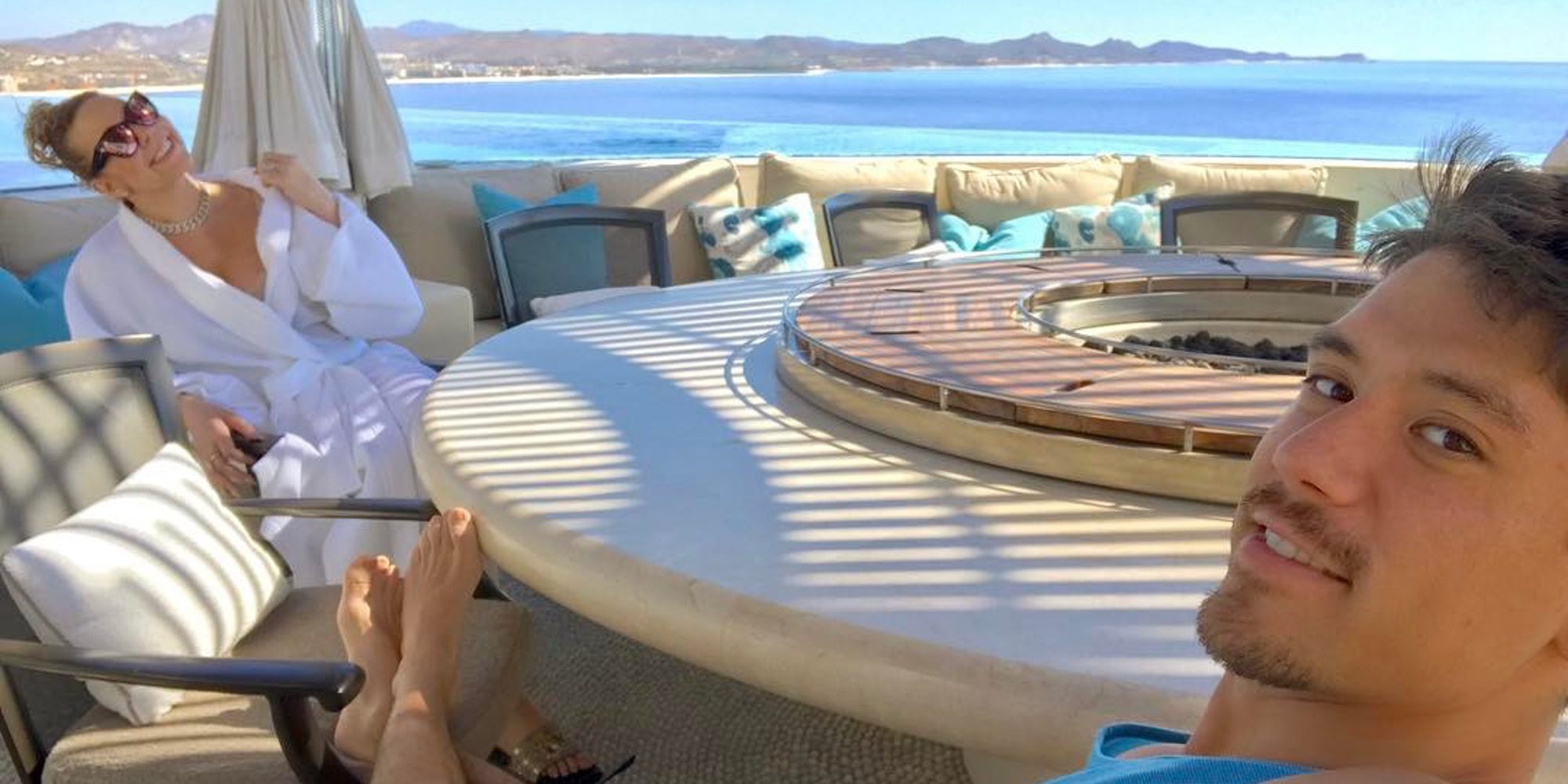 Mariah Carey celebra sus 47 años junto a su novio Bryan Tanaka en unas playas paradisíacas