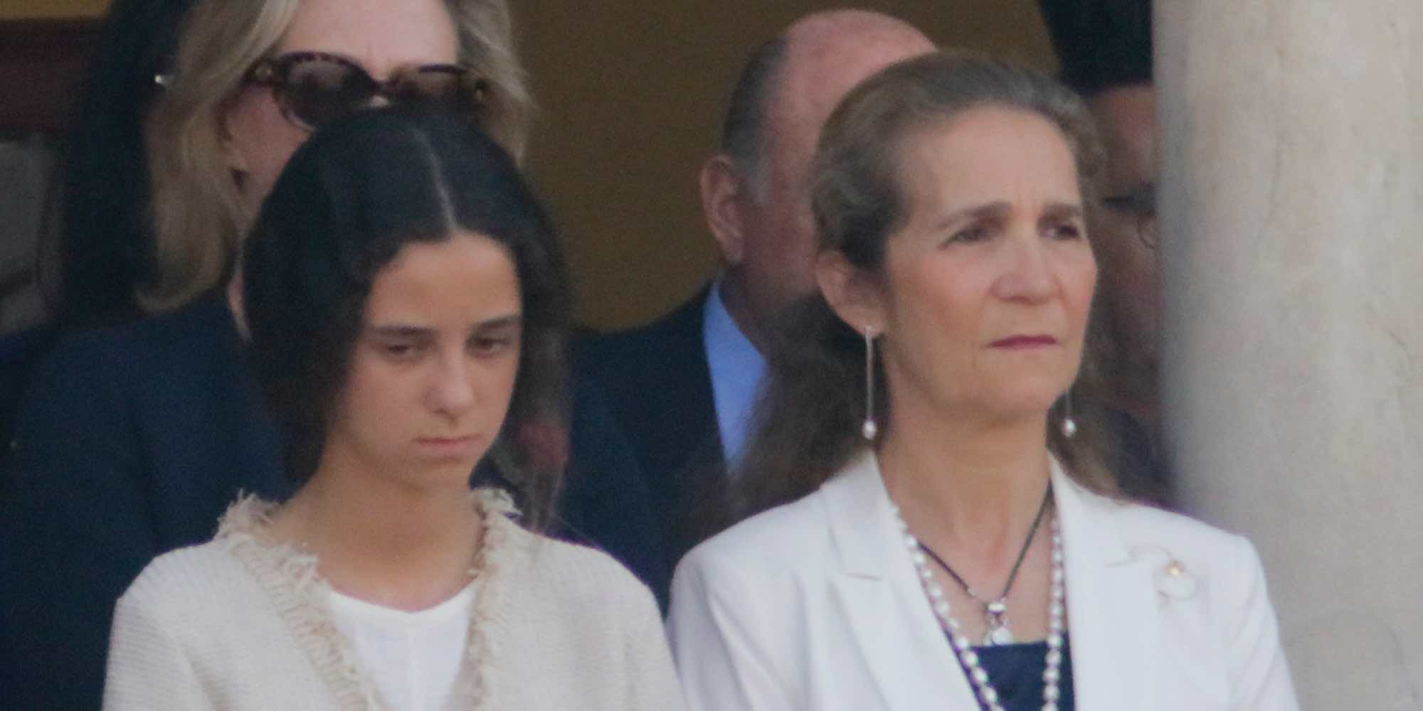 La Infanta Elena cambia Palma por una visita express a la Infanta Cristina antes de irse a los toros a Sevilla