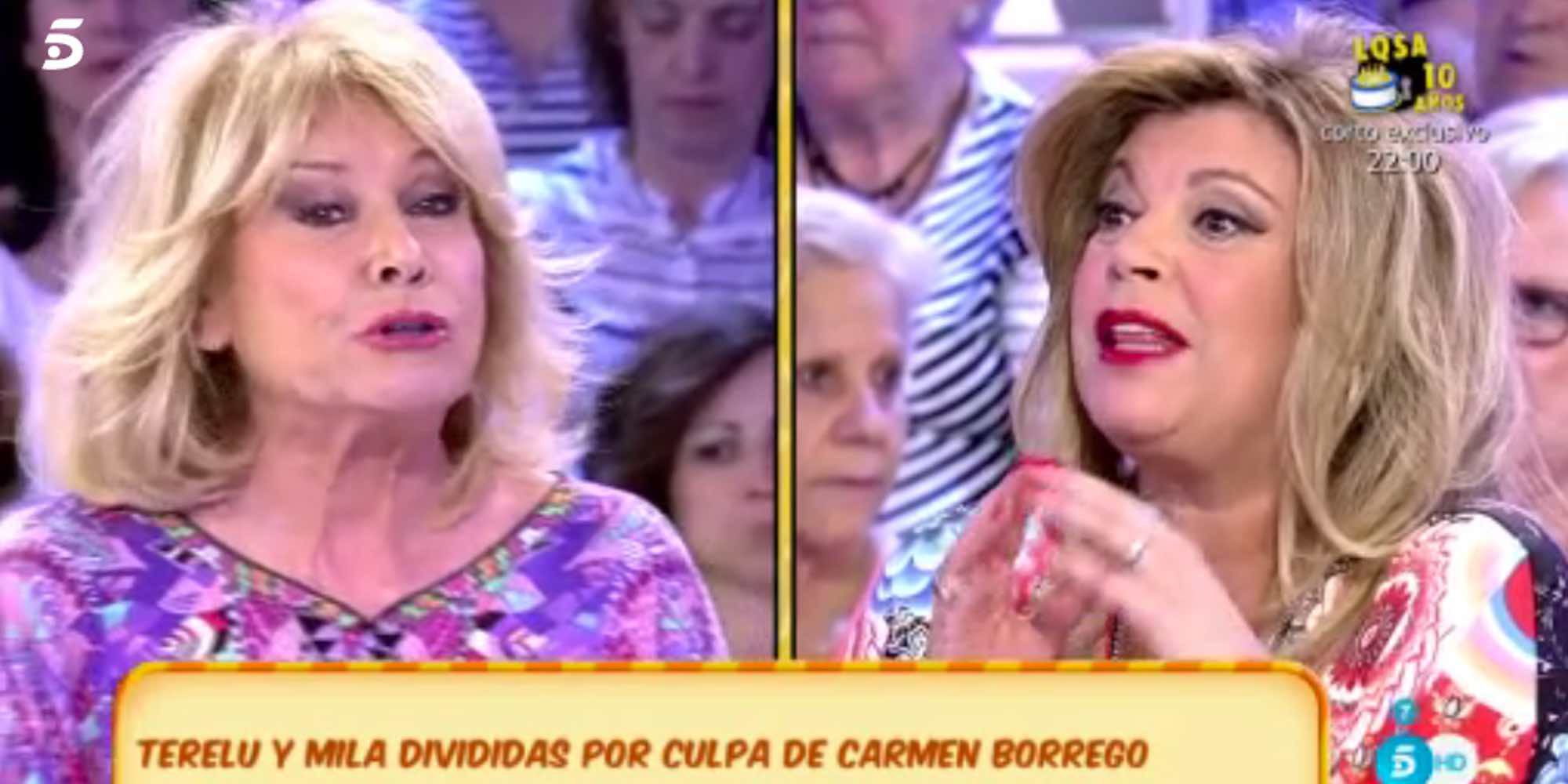 Terelu Campos saca la cara por su hermana Carmen Borrego: "Su silencio no tiene precio"