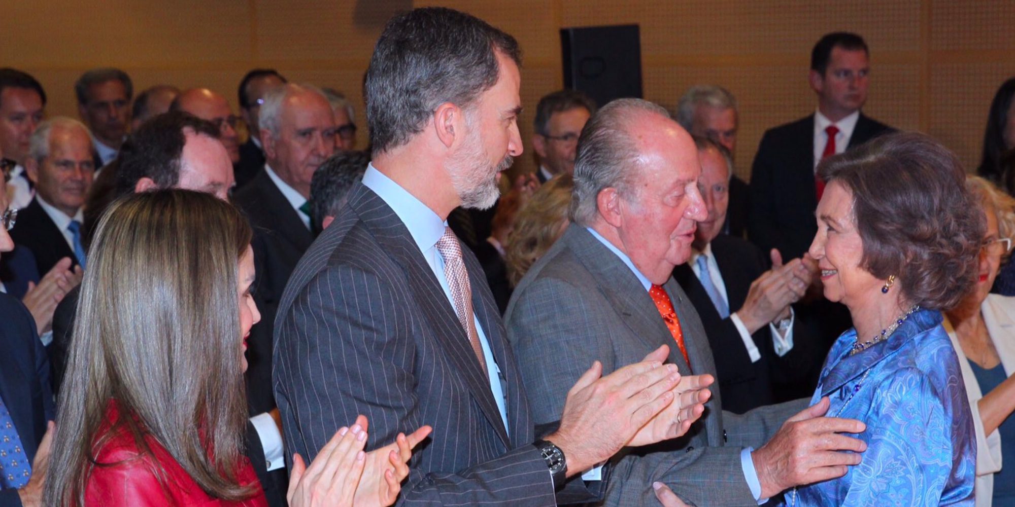 El agradecimiento de la Reina Sofía al Rey Juan Carlos en el 40 aniversario de la Fundación Reina Sofía