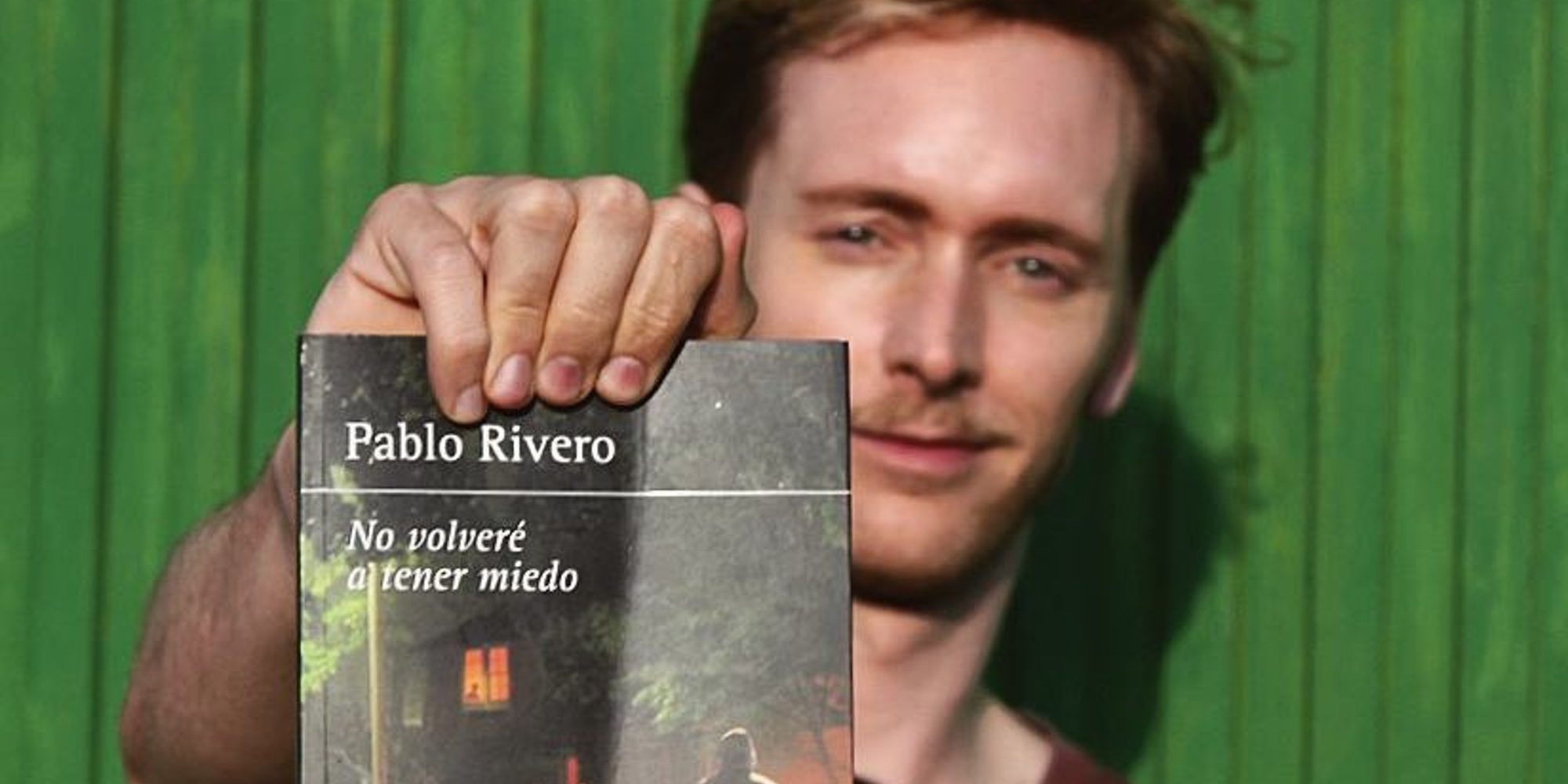 Pablo Rivero sobre su novela 'No volveré a tener miedo': "Los que tenemos mucho miedo, somos buenos metiéndolo"
