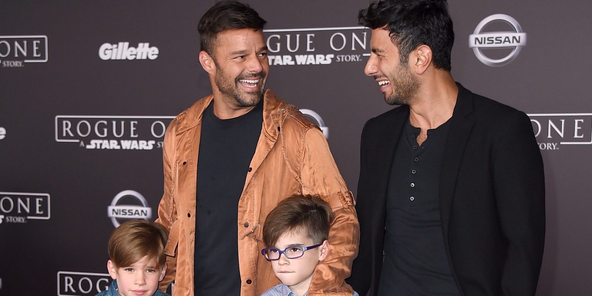 Ricky Martin disfruta en las playas de Mallorca con sus hijos y su novio Jwan Yosef