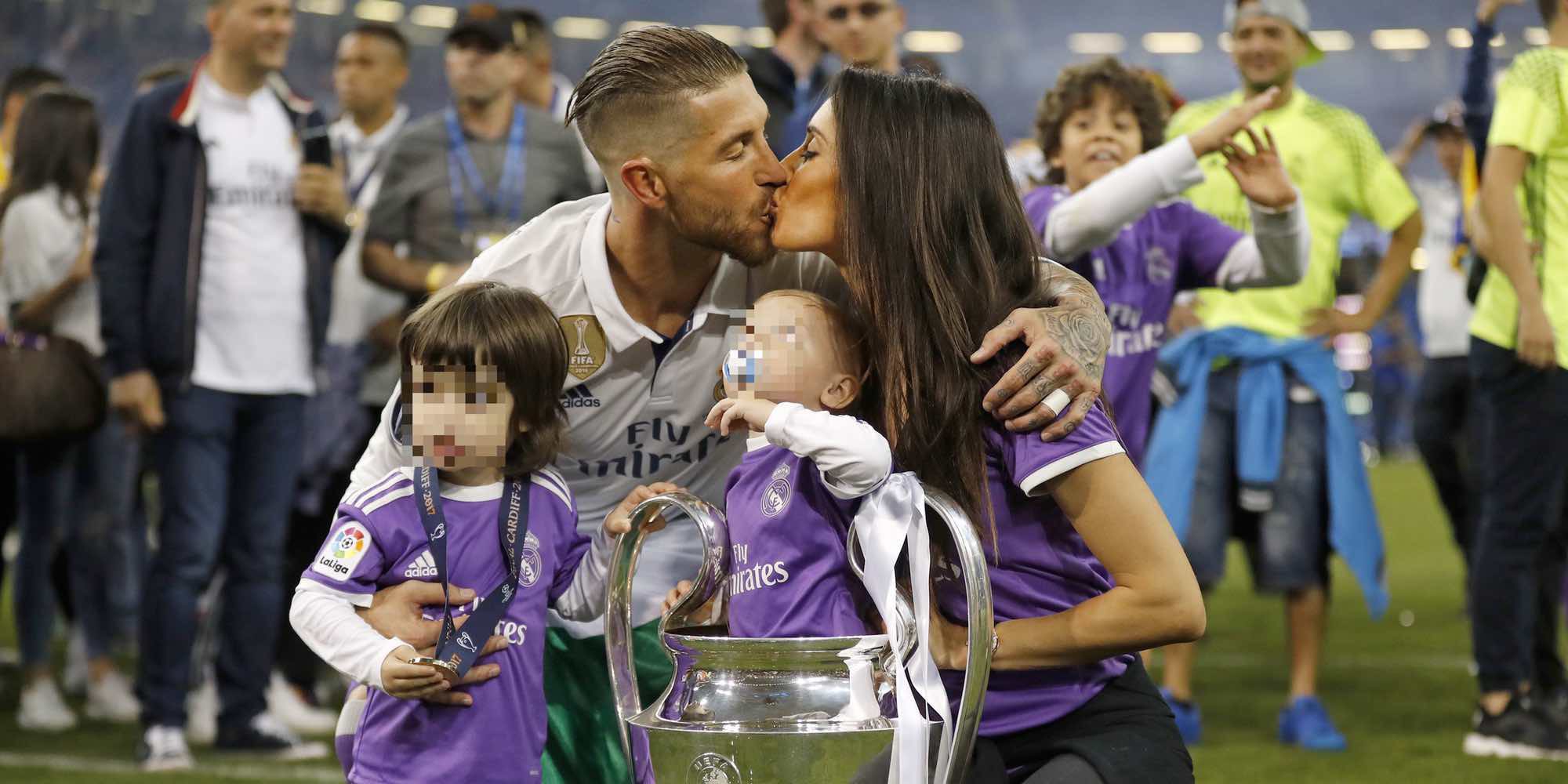 Sergio Ramos presume de Pilar Rubio y de hijos tras ganar la Champions 2017: "Mi mayor éxito"