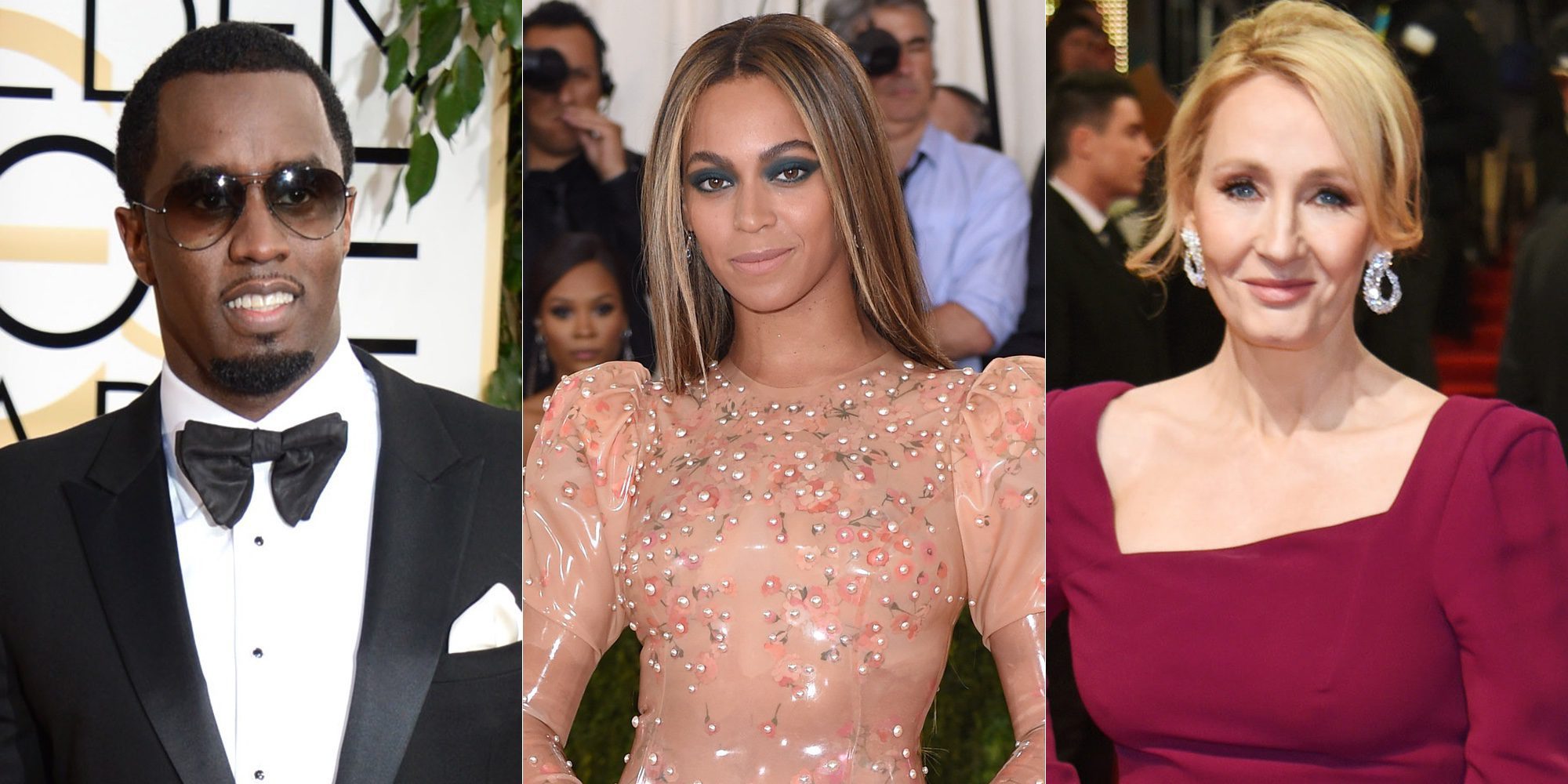 Diddy, Beyoncé y J.K.Rowling, los artistas que más dinero han ganado en 2016