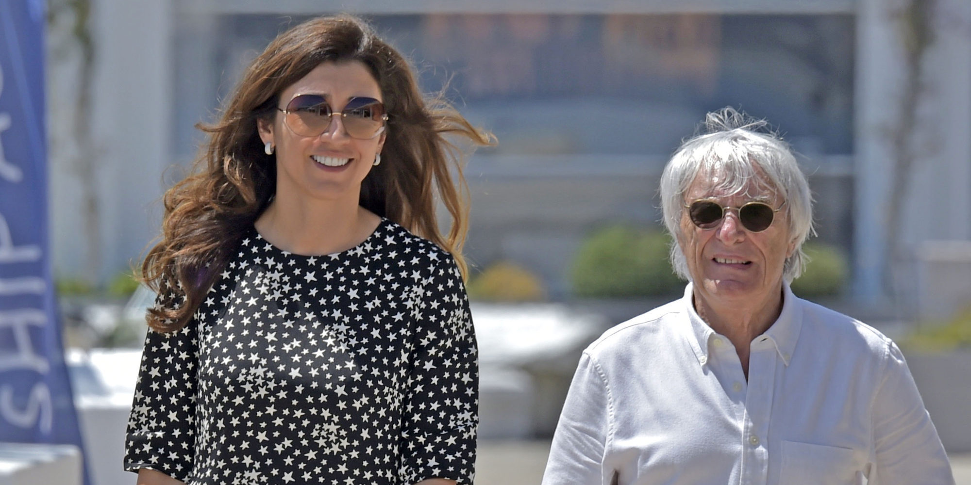 Bernie Ecclestone disfruta con Fabiana Flosi en Ibiza