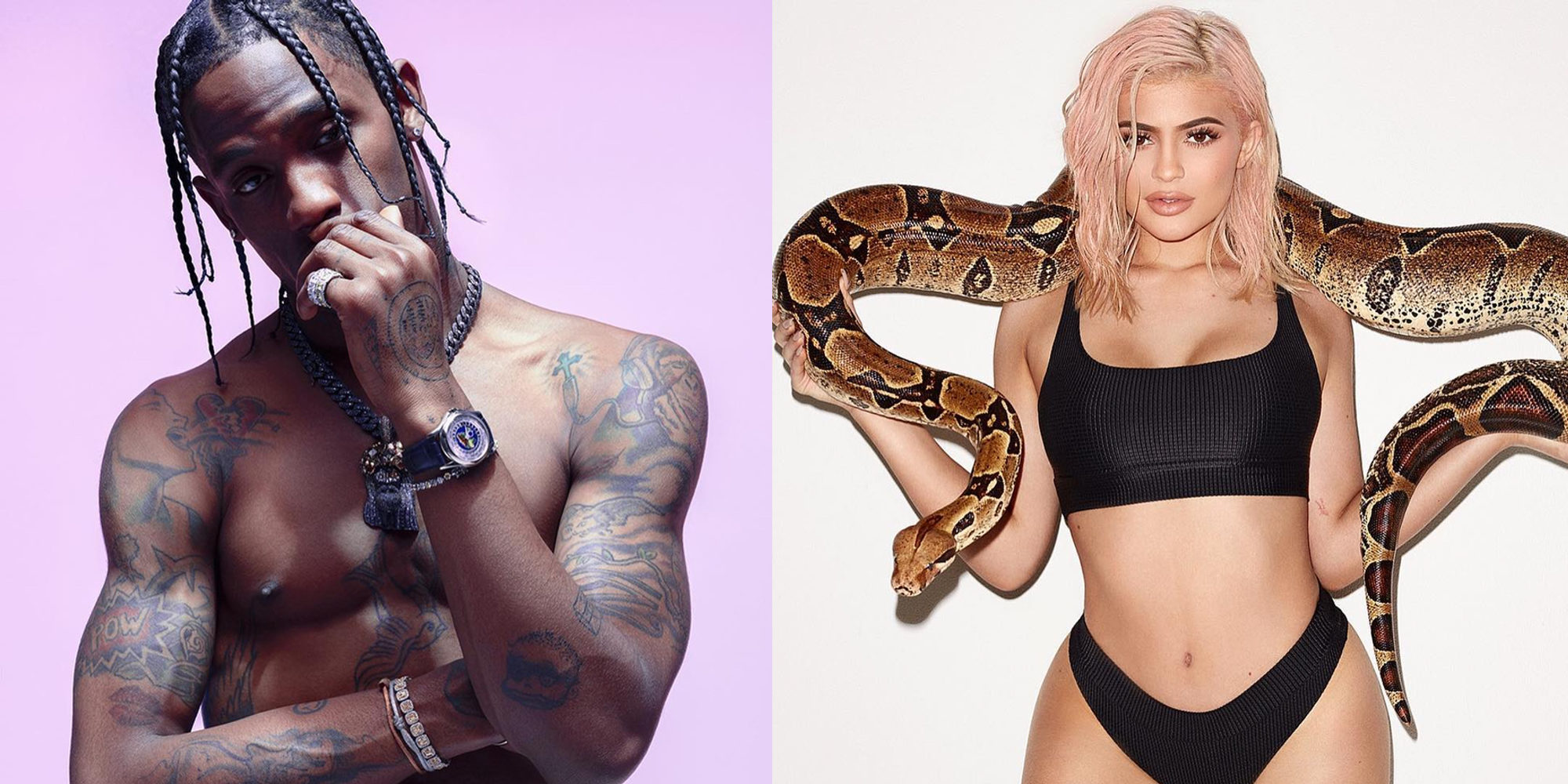 Kylie Jenner y Travis Scott van cada vez más en serio y se hacen un tatuaje juntos