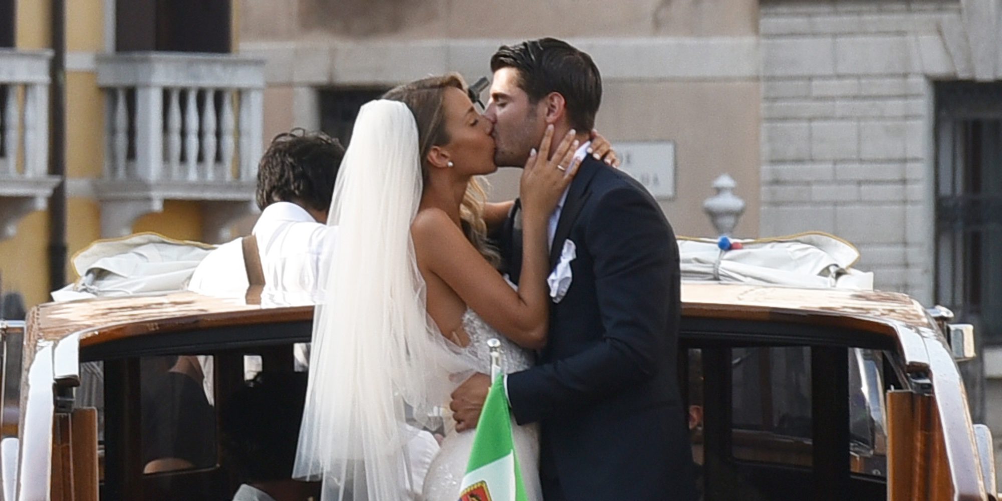 Romance en Venecia: Álvaro Morata y Alice Campello, puro amor en el día de su boda