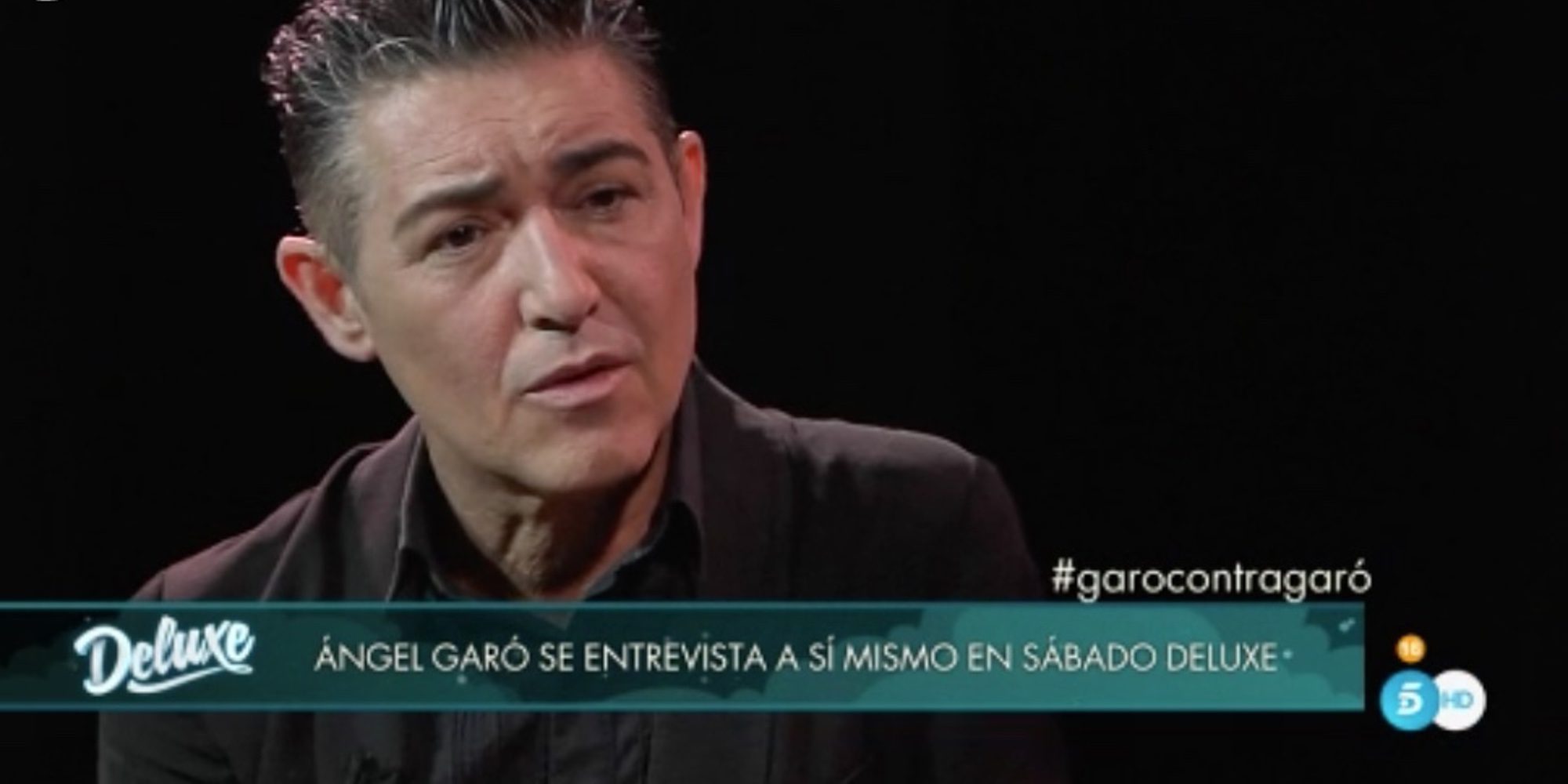 Ángel Garó se sincera en 'Sábado Deluxe': "Que me relacionen con el maltrato es lo que más duele"