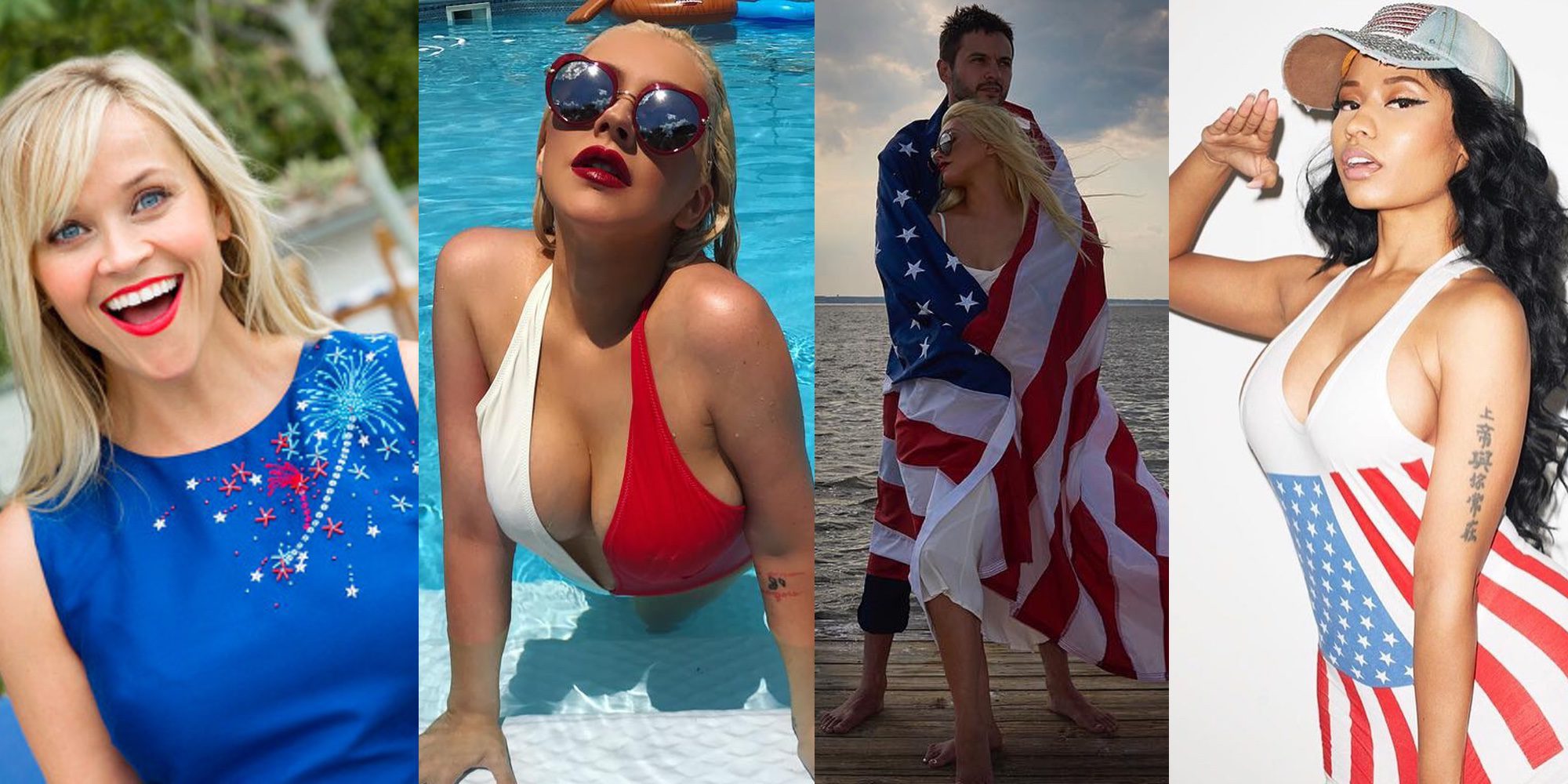 La familia Affleck, Sofía Vergara, Nicki Minaj... Los famosos celebran el 4 de julio, día de la Independencia