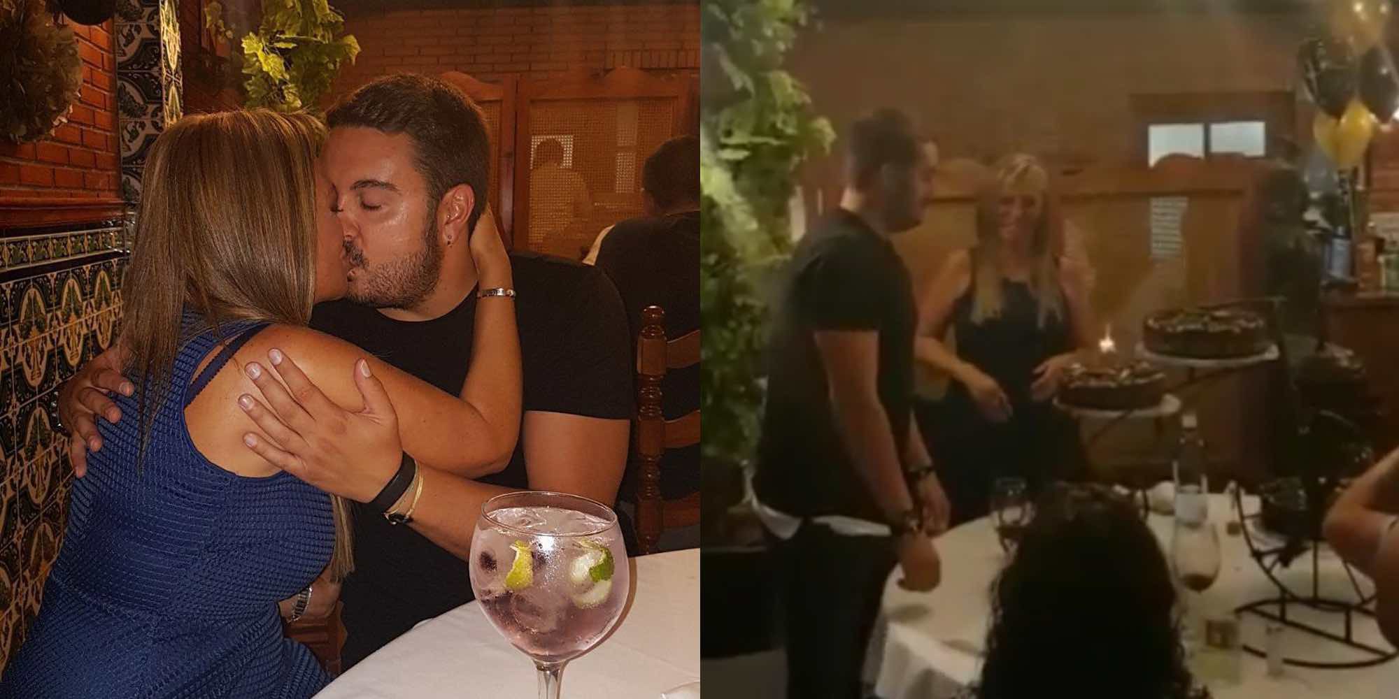 La fiesta sorpresa de Belén Esteban a su novio Miguel por su 30 cumpleaños