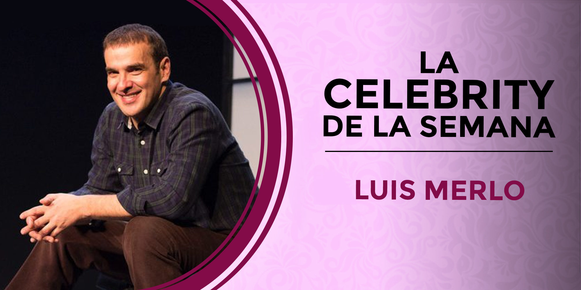 Luis Merlo se convierte en la celebrity de la semana por su ingreso hospitalario y su rápida recuperación