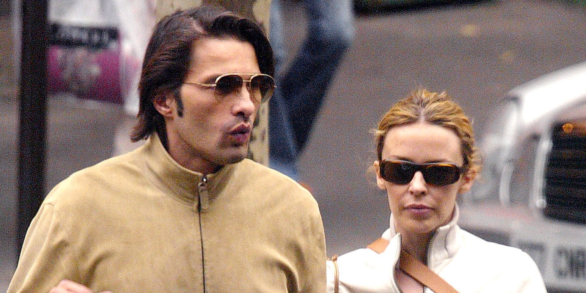 Kylie Minogue y Olivier Martínez tienen una cita diez años después de acabar su relación
