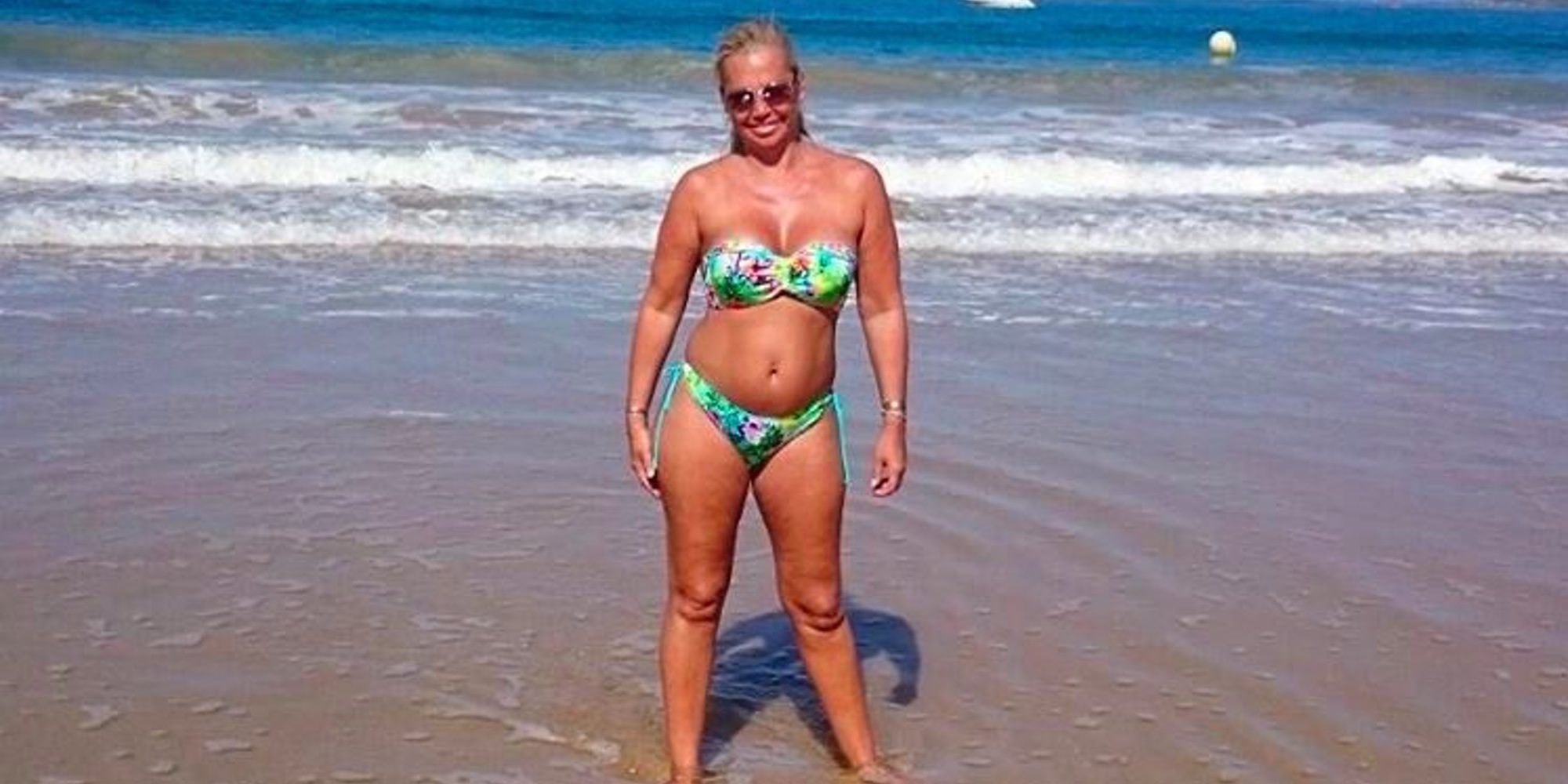 Belén Esteban posa en bikini por 30.000 euros a tan solo un día de los 18 años de Andrea Janeiro