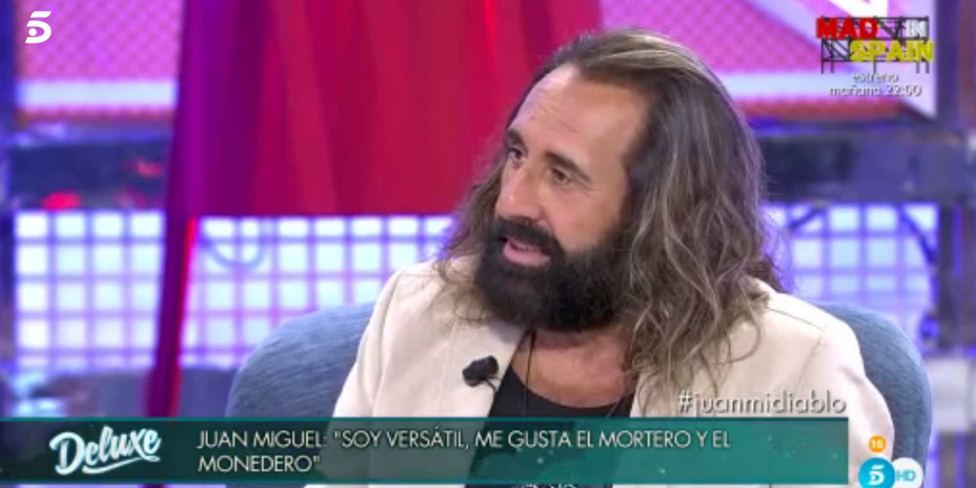 Las confesiones sexuales de Juan Miguel: "Soy versátil: me gusta el mortero y el monedero"