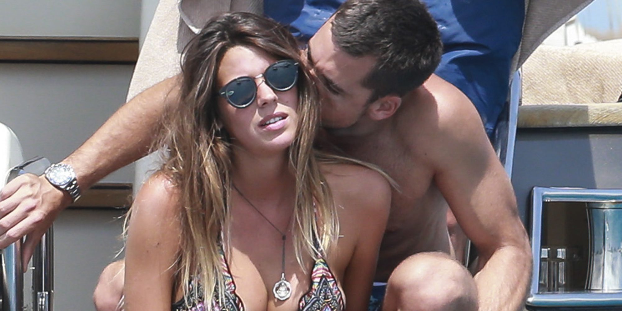 Laura Matamoros disfruta en Ibiza con su novio Benji Aparicio tras salir de 'Supervivientes'