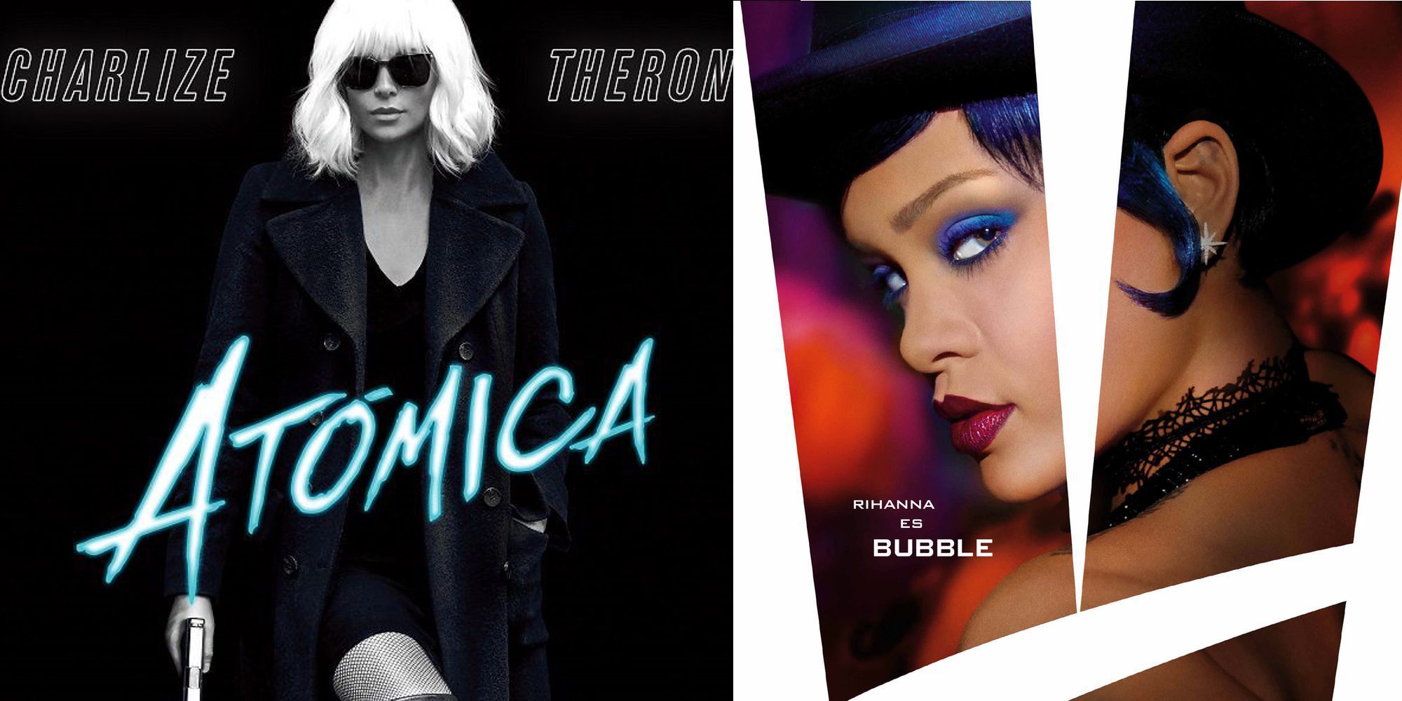 Charlize Theron, Cara Delevingne y Rihanna abordan los estrenos más esperados de agosto de 2017