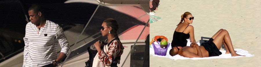 Beyoncé y Jay-Z se relajan con su hija Blue Ivy Carter de vacaciones en San Bartolomé