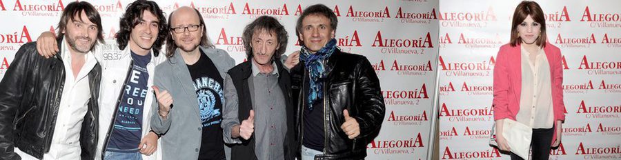 José Mota, Santiago Segura, Fernando Tejero y Angy apoyan a Javi Cantero en la presentación de su disco