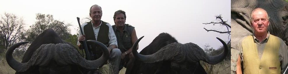 Lluvia de críticas al Rey Juan Carlos tras irse a Botswana a cazar elefantes