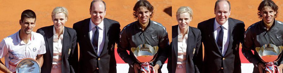 Rafa Nadal vence a Novak Djokovic en el Masters 1.000 de Montecarlo ante Alberto y Charlene de Mónaco