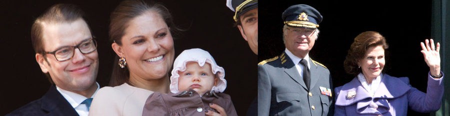 El primer acto público de la Princesa Estela de Suecia: el cumpleaños de su abuelo el Rey Carlos Gustavo