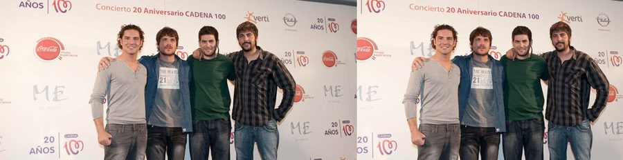 David Bisbal, Dani Martín y Estopa presentan el Concierto 20 Aniversario de Cadena 100