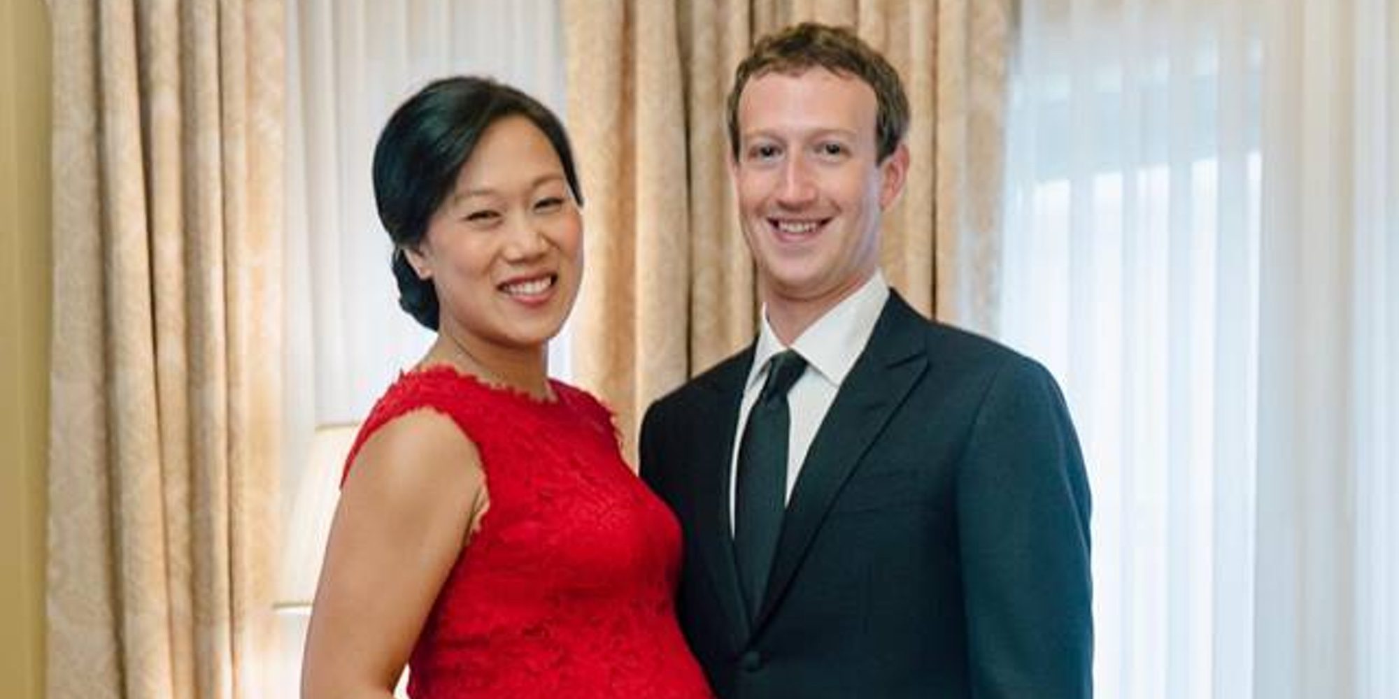 Mark Zuckerberg y Priscilla Chan presentan a su segunda hija August
