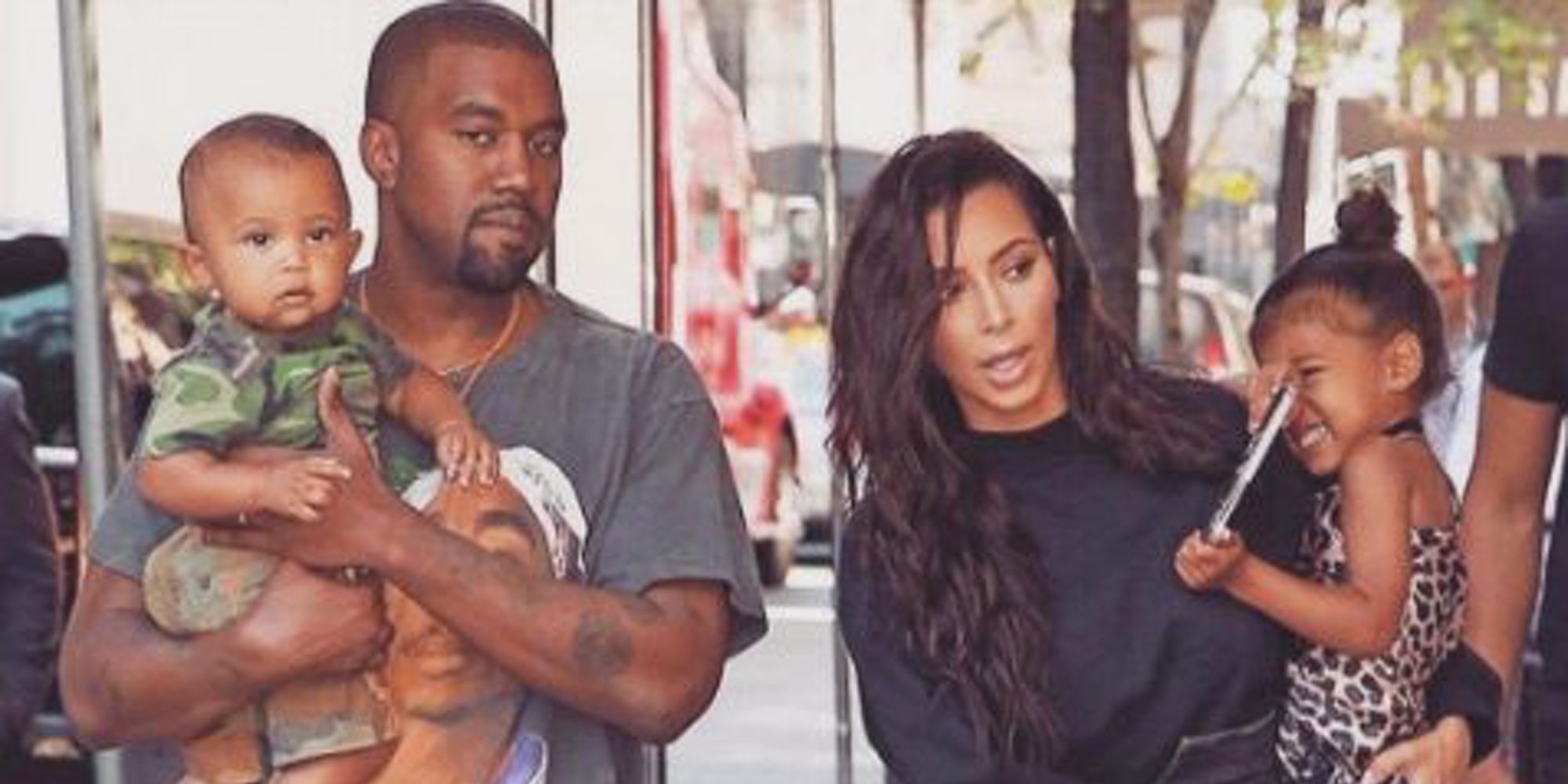 Kim Kardashian explica por qué a su hija North no le gusta su hermano Saint