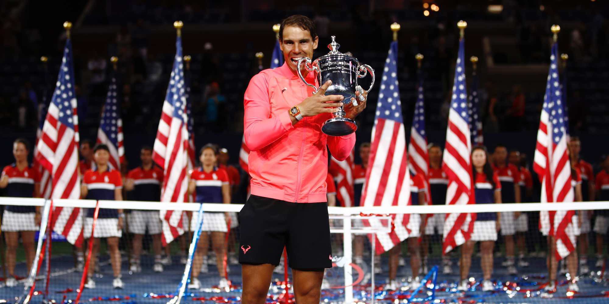 Rafa Nadal celebra su victoria en el US Open 2017 con una cena en familia en Nueva York
