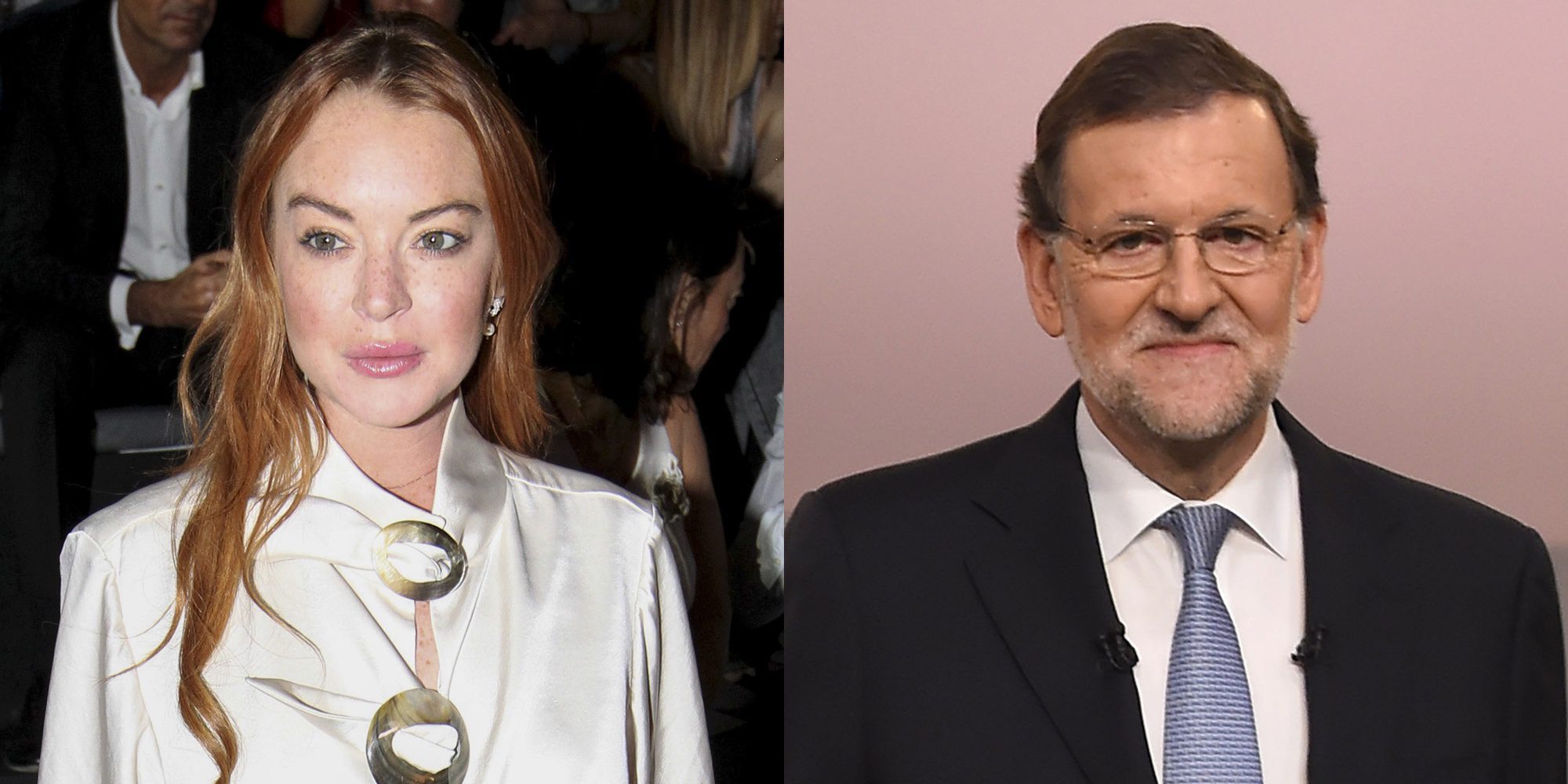 Lindsay Lohan está interesada en Mariano Rajoy: Ha empezado a seguirle en las redes sociales