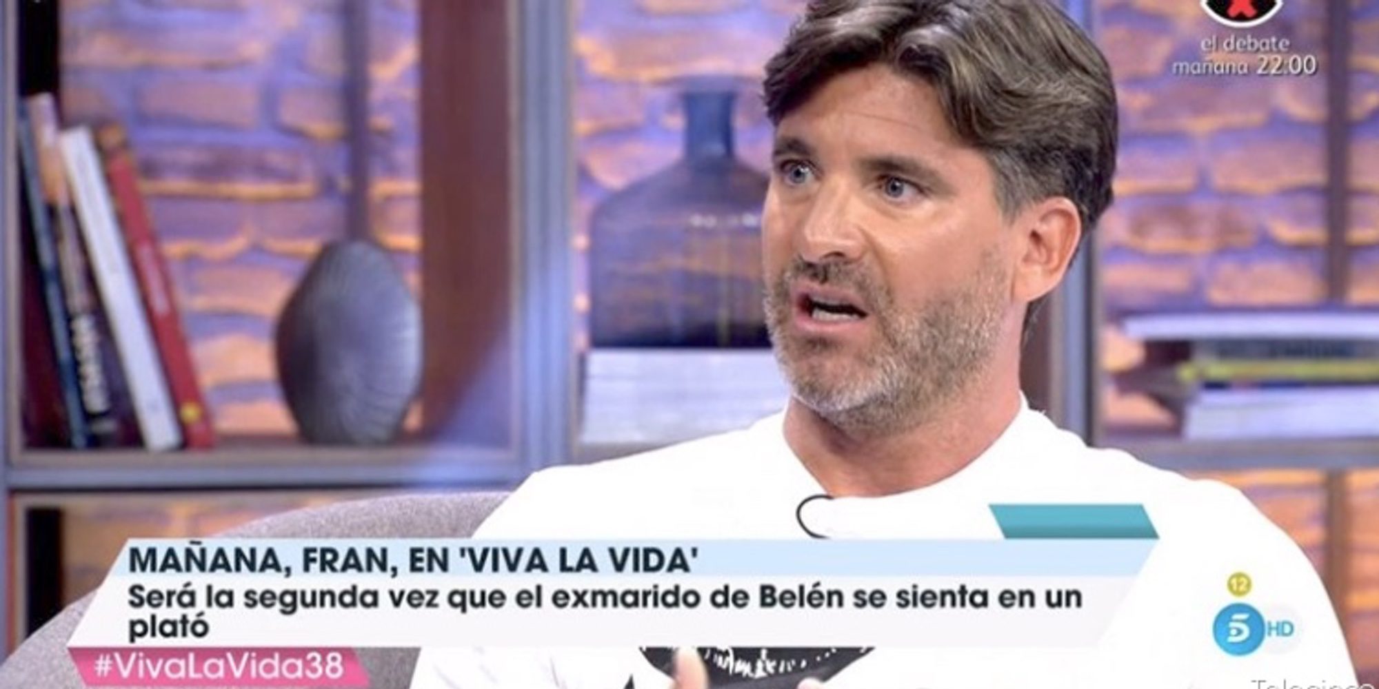 Toño Sanchís habla sobre la relación de Belén Esteban y Fran Álvarez: "Ese matrimonio era horrible"