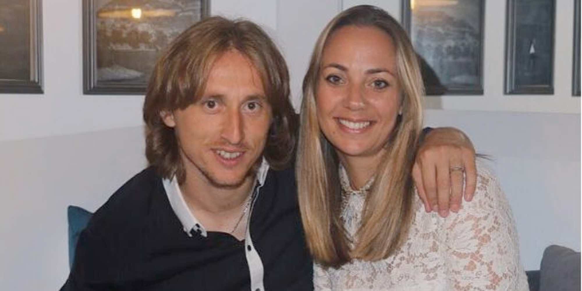 Luka Modric presenta en sociedad a su hija Sofia