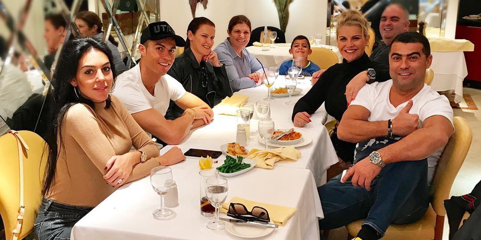 Katia Aveiro presume de familia feliz al lado de Cristiano Ronaldo, Dolores Aveiro y Georgina Rodríguez