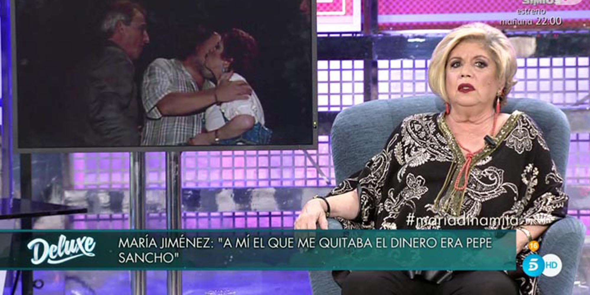 María Jiménez: "Me quise separar de Pepe Sancho desde el primer día que me casé con él"