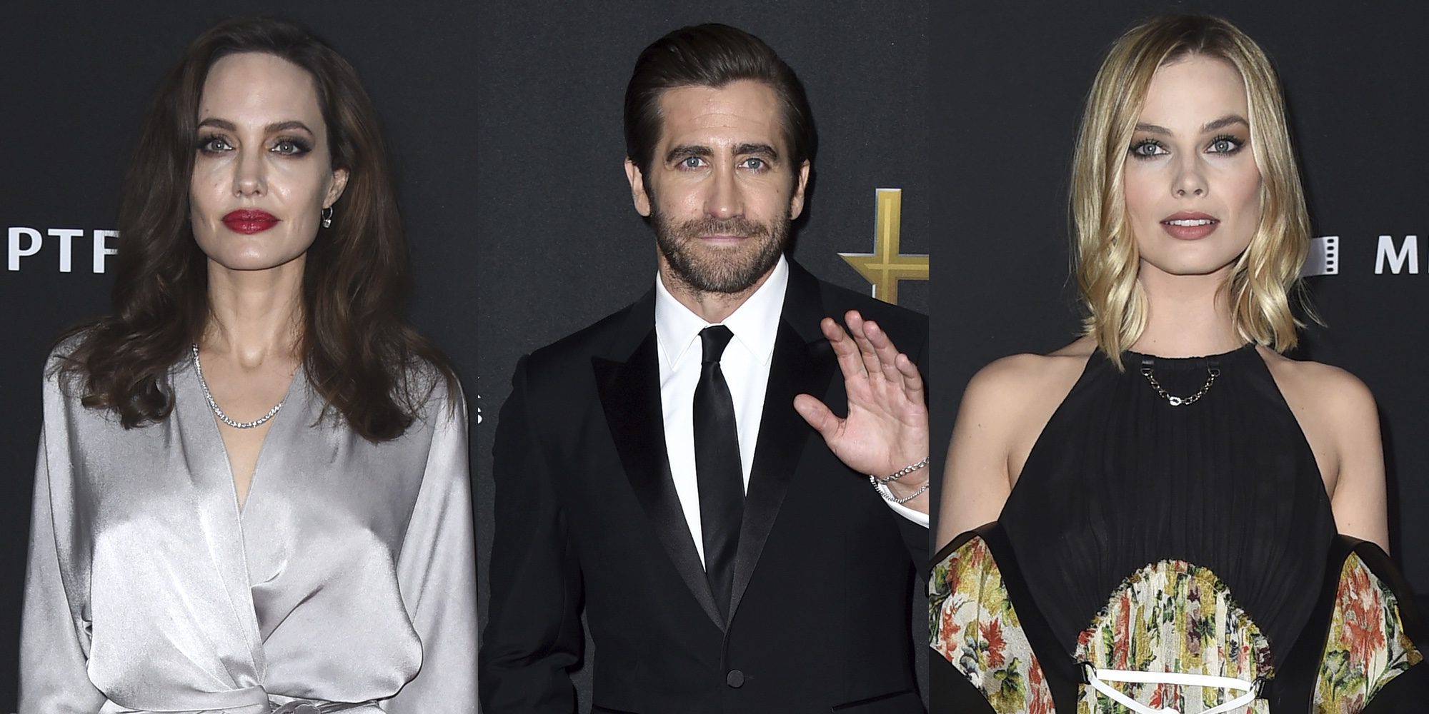 Angelina Jolie, Jake Gyllenhaal o Margot Robbie brillaron con luz propia en los Hollywood Film Awards 2017