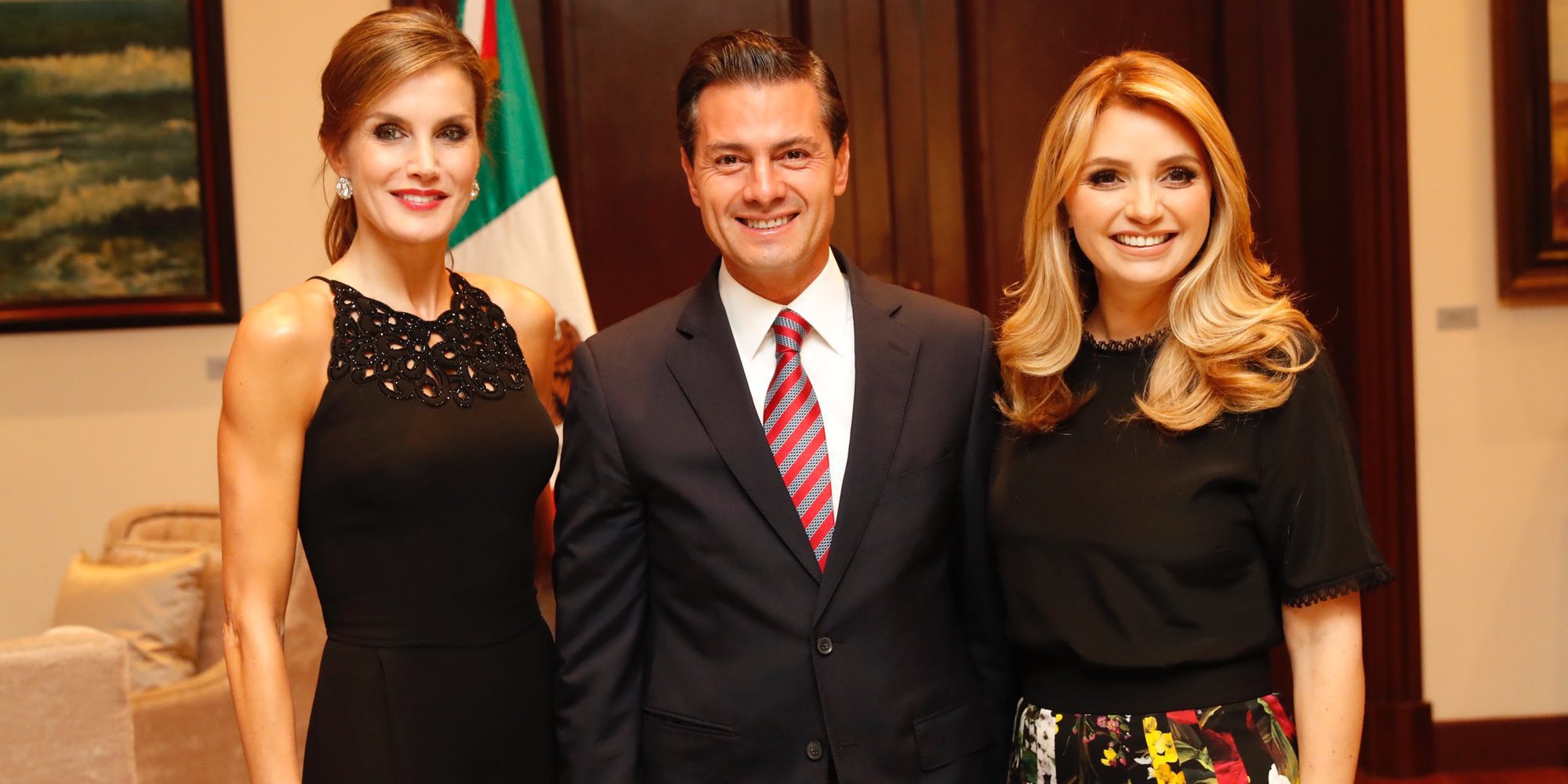 La Reina Letizia une sus fuerzas con Peña Nieto y Angélica Rivera contra el cáncer en su visita a México
