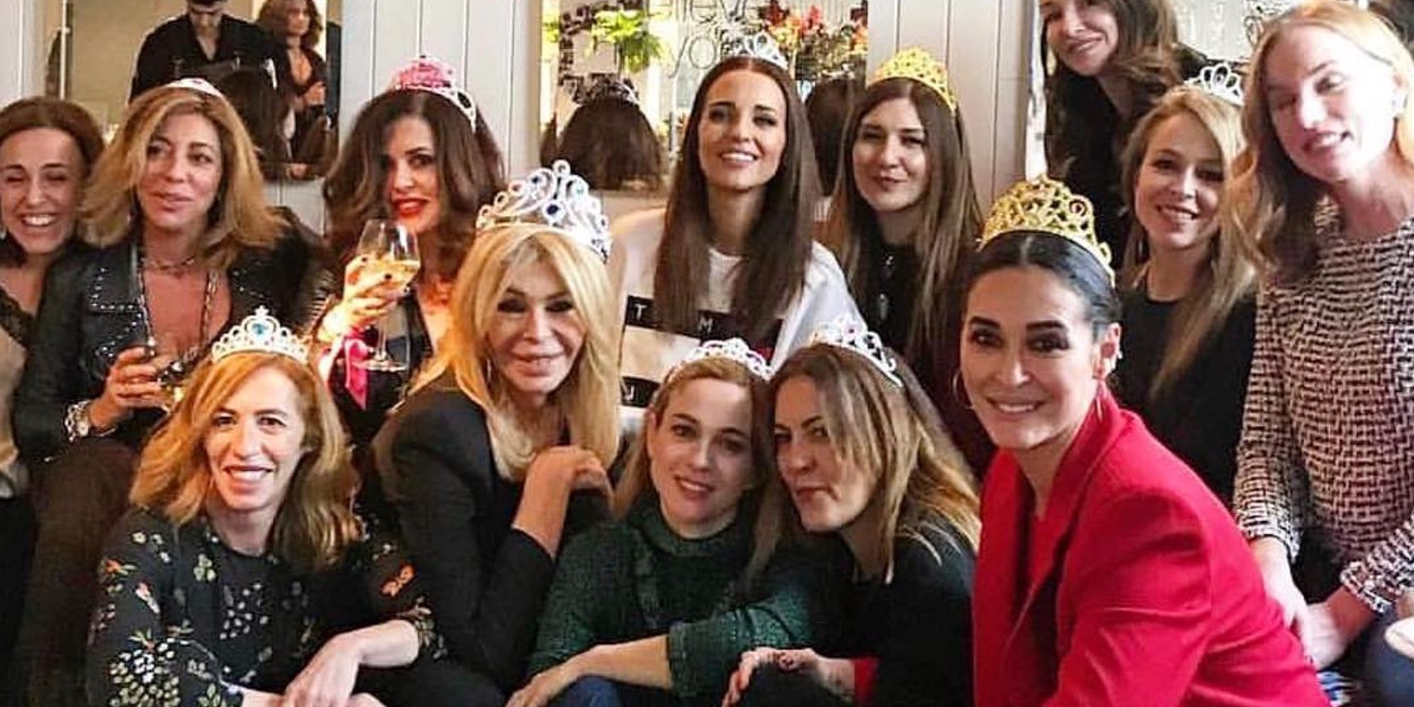 Paula Echevarría, Bibiana Fernández, Marta Hazas y demás amigas famosas se van de cumpleaños