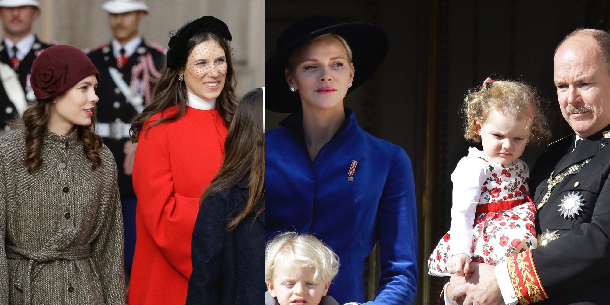 La Familia Real de Mónaco casi al completo celebra el Día Nacional