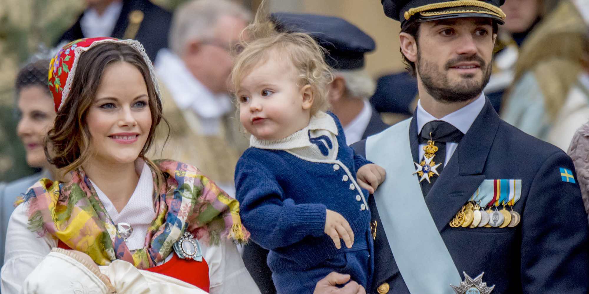 Sofia Hellqvist roba el protagonismo a su hijo el Príncipe Gabriel el día de su bautizo