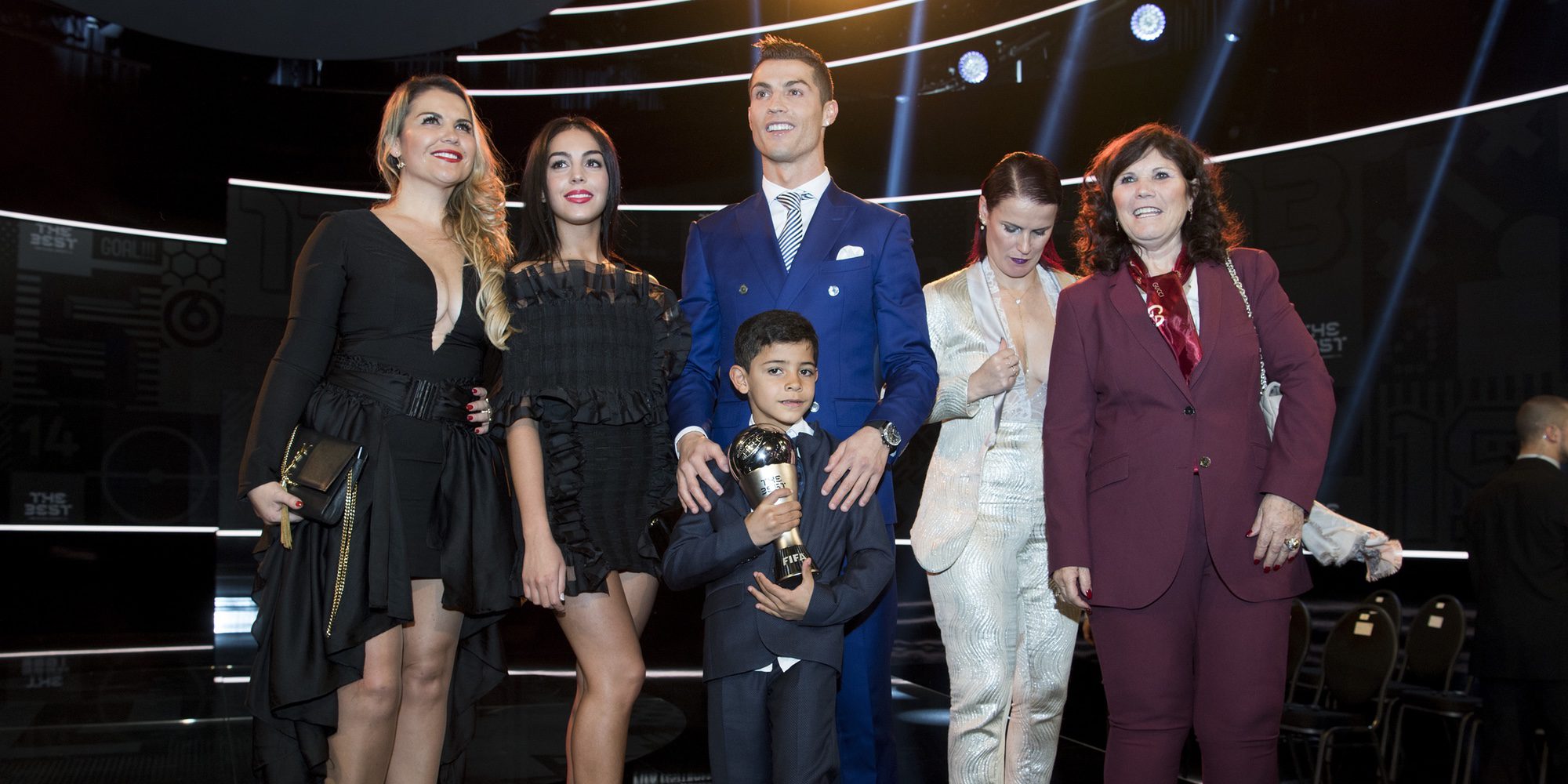 Cristiano Ronaldo pasa la primera Navidad junto a sus cuatro hijos y su familia al completo